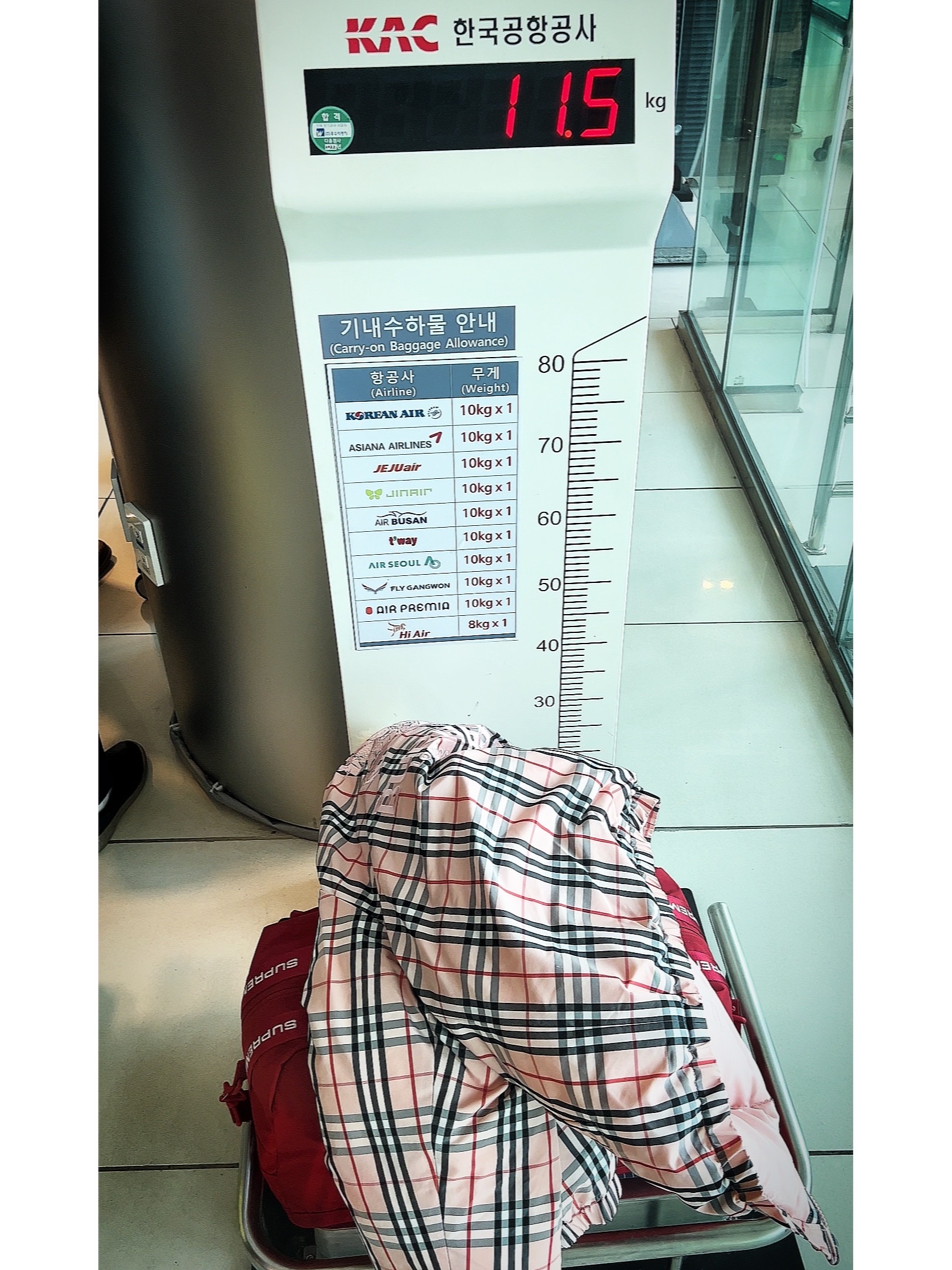 Adidas Yeezy Foam RNNR Ararat, Supreme Duffle Bag Red - 22FW 착용 스타일 - 2