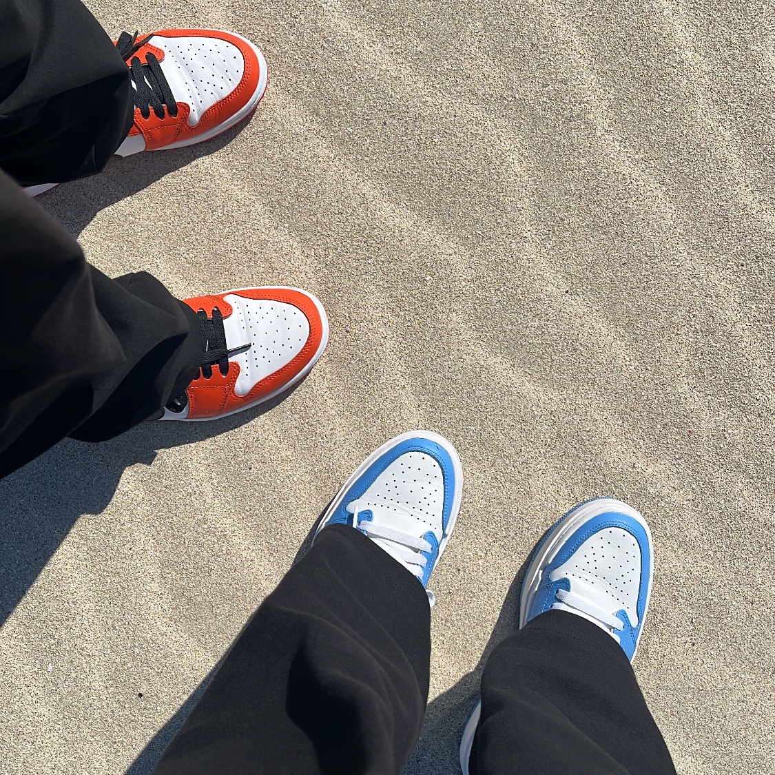 (W) Jordan 1 Elevate Low SE University Blue 착용 스타일 - 2