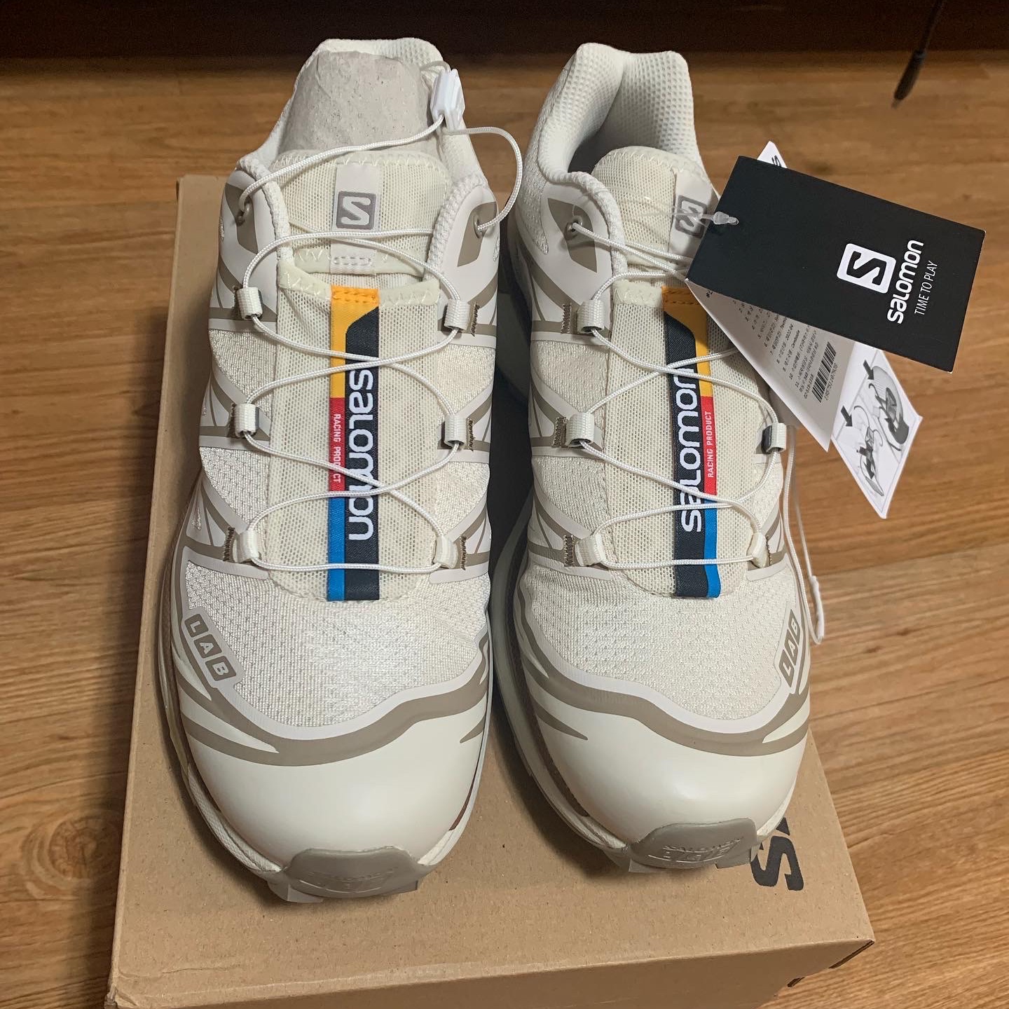 Salomon XT-6 Turtledove 착용 스타일 - 3
