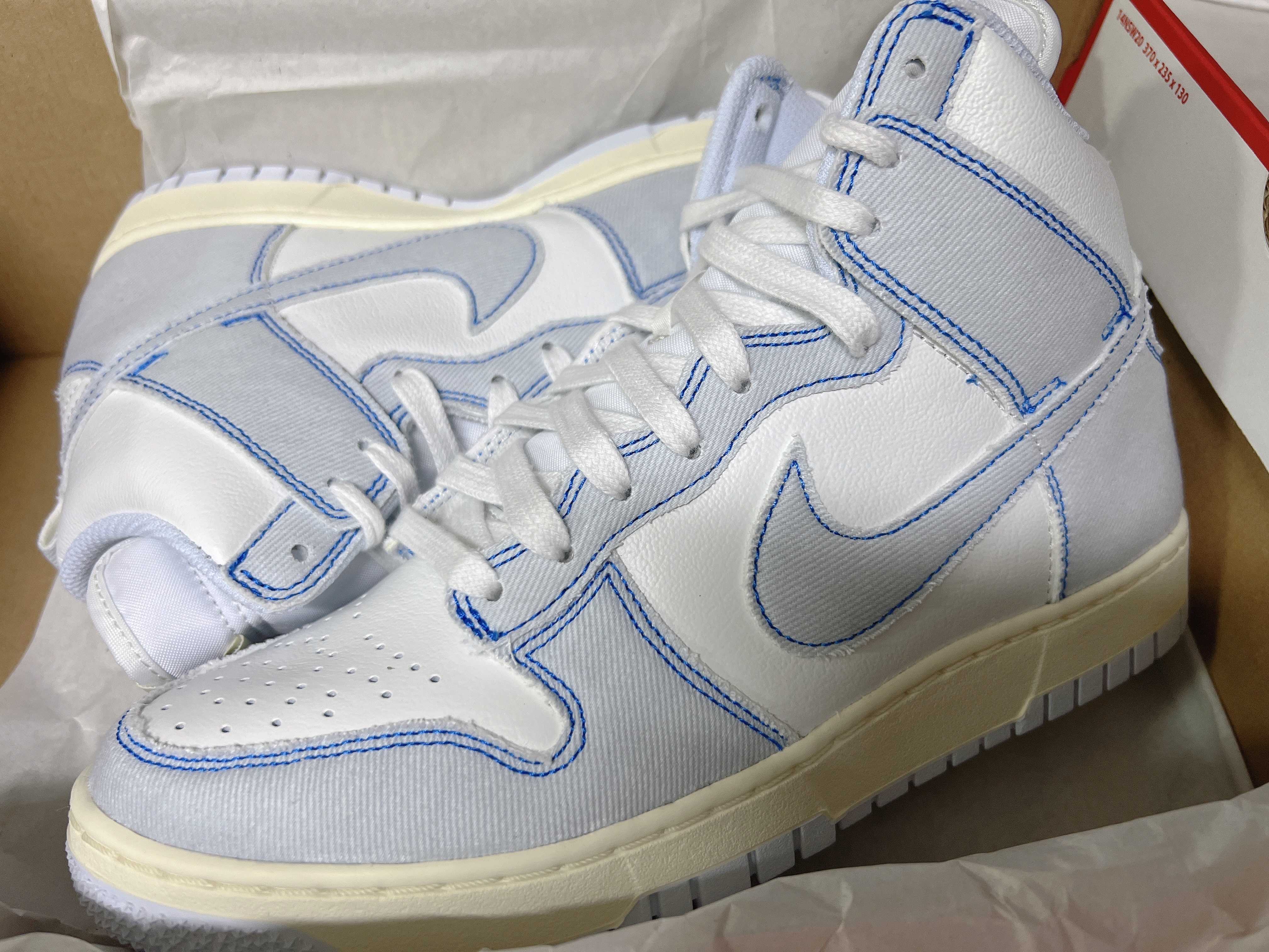 Nike Dunk High 1985 Royal Blue 착용 스타일