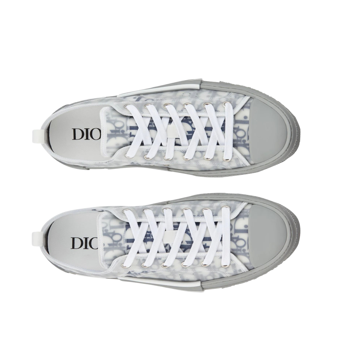 디올 B23 로우 네이비 디올 오블리크 화이트(Dior B23 Low Navy Dior Oblique White) - 2