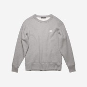 Acne Studios Fairview Face Crewneck Sweatshirt Light Grey Melange