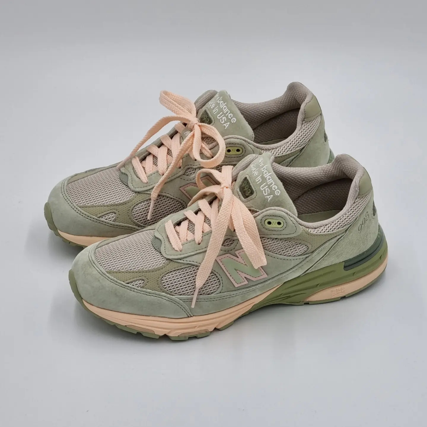 New Balance x Joe Freshgoods 993 Made in USA Sage 착용 스타일