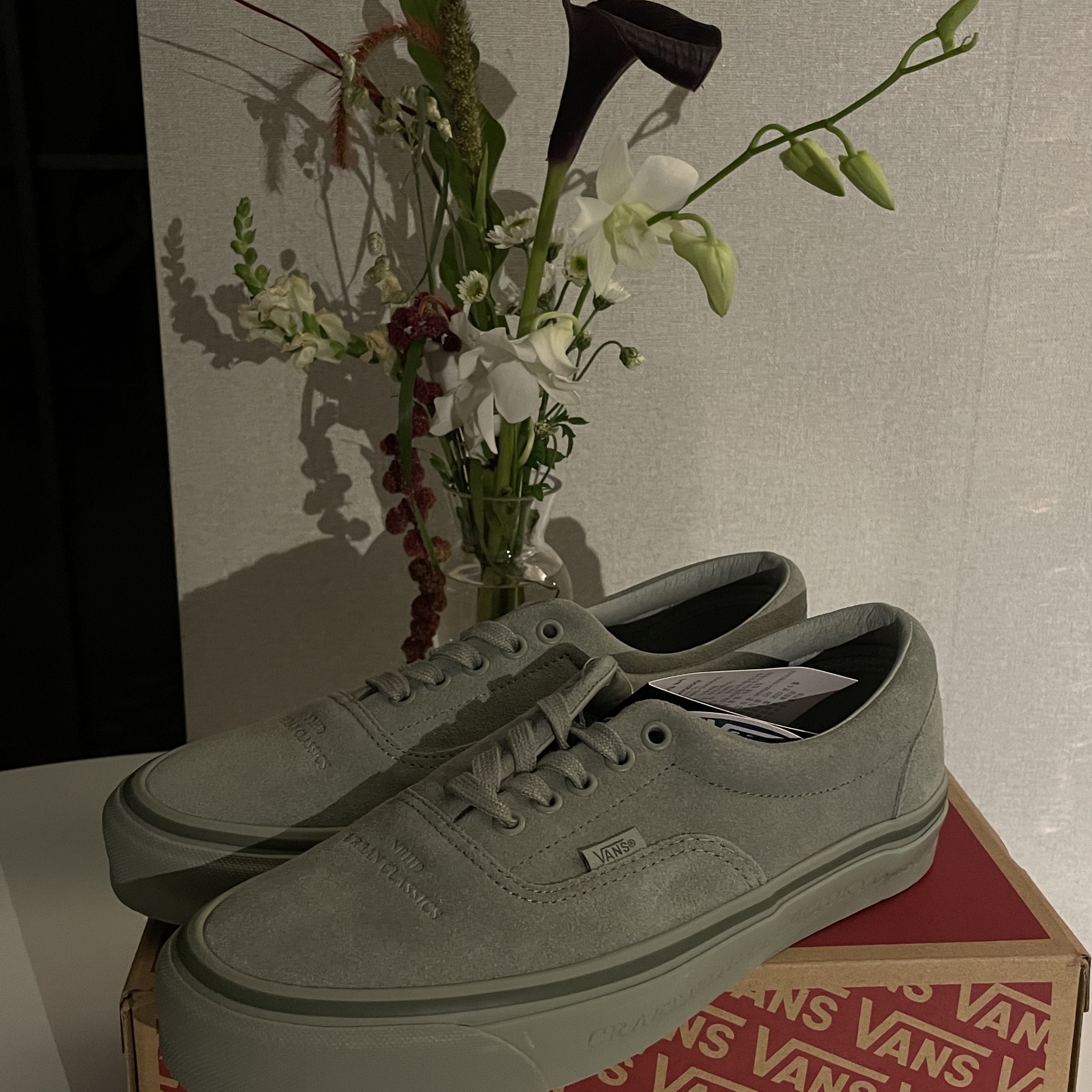 Vans x Neighborhood Era 95 DX Green 착용 스타일