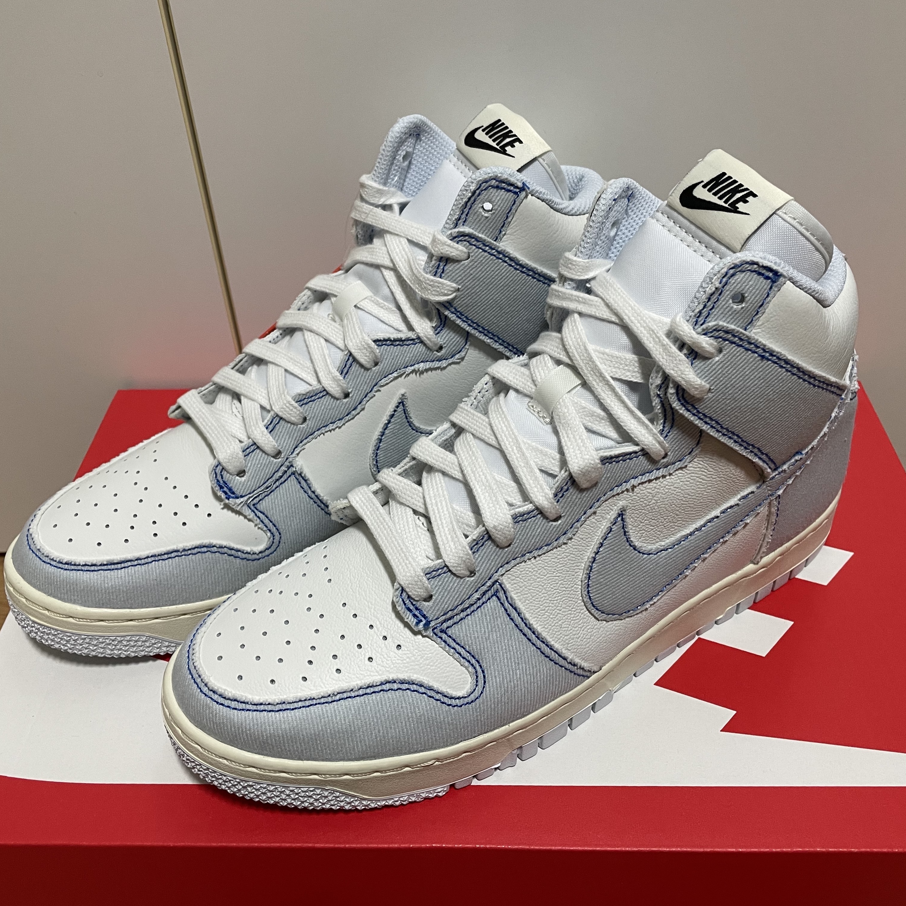 Nike Dunk High 1985 Royal Blue 착용 스타일