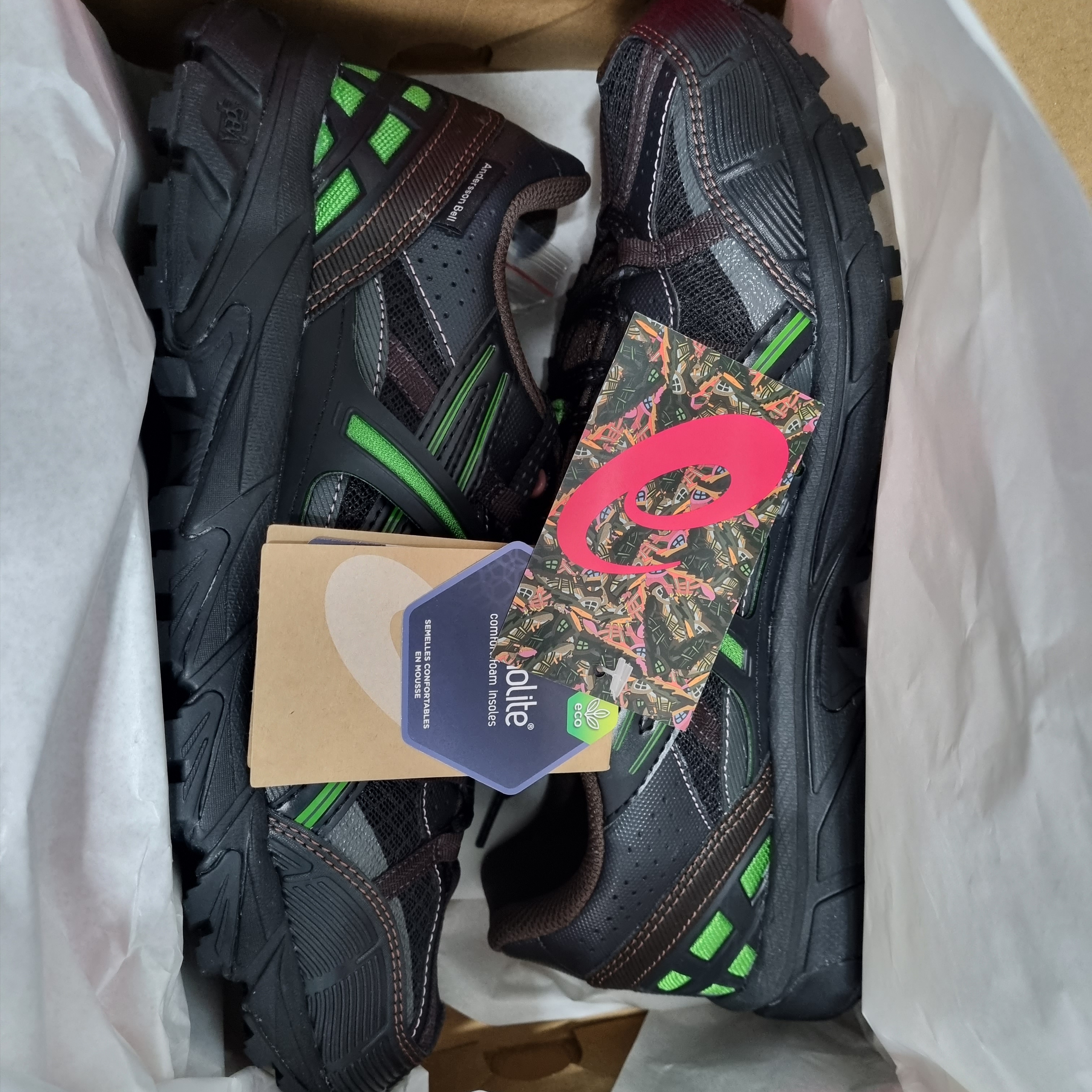 Asics x Andersson Bell Gel-Sonoma 15-50 Black Green 착용 스타일 - 2