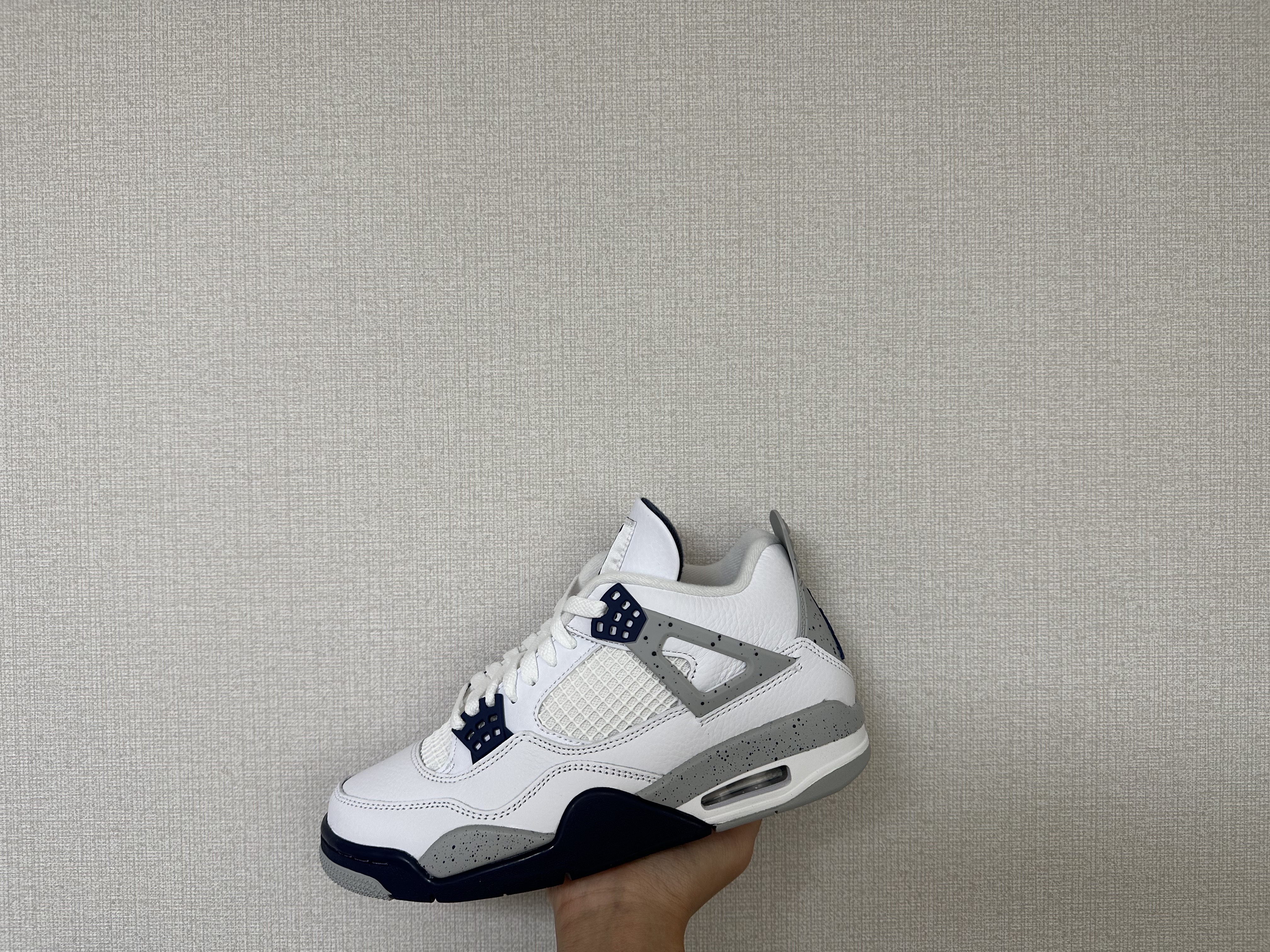 Jordan 4 Retro Midnight Navy 착용 스타일 - 2