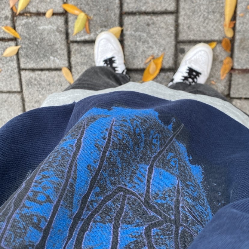 Undermycar Perdition Ophidian Hoodie After Midnight - 22FW, Jordan 1 Retro High OG Yin Yang White 착용 스타일