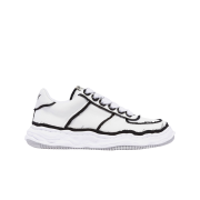 Maison Mihara Yasuhiro Wayne OG Sole Overhanging Canvas Low-top Sneakers White