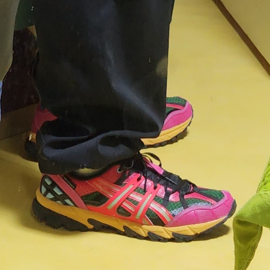 Asics x Andersson Bell Gel-Sonoma 15-50 Bright Rose Evergreen 착용 스타일 - 2