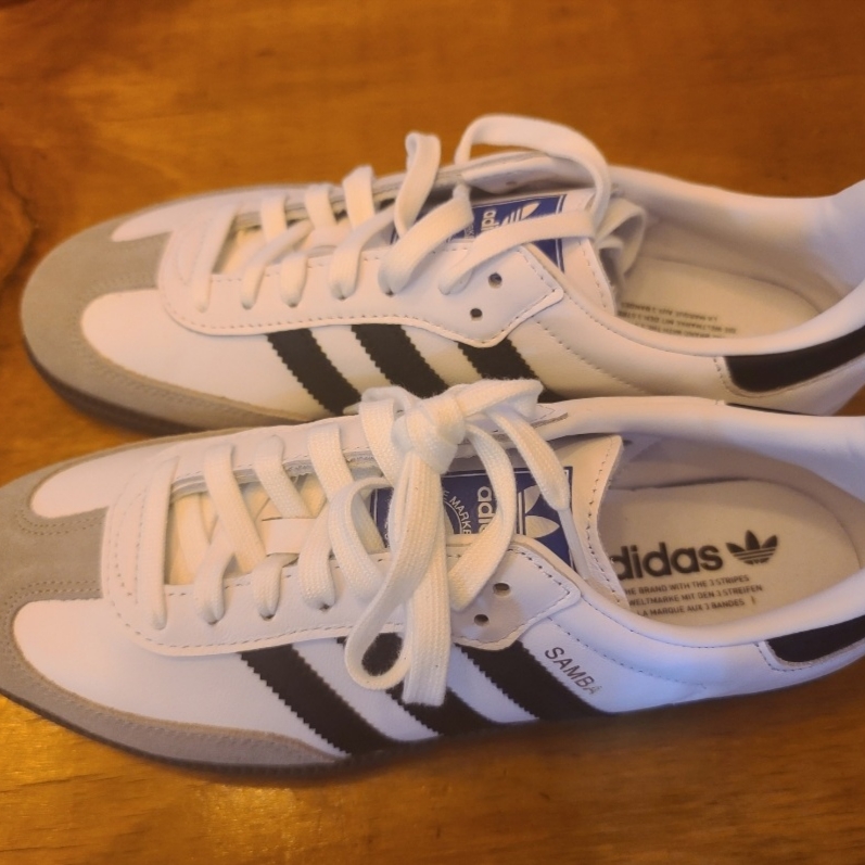 Adidas Samba OG Cloud White 착용 스타일