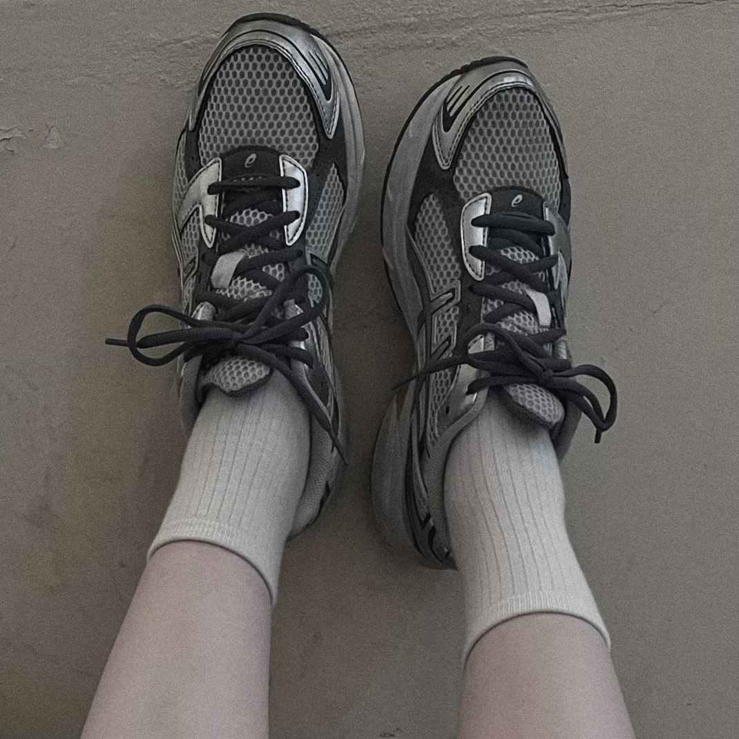 Asics Gel-1130 Polar Shade Pure Silver 착용 스타일
