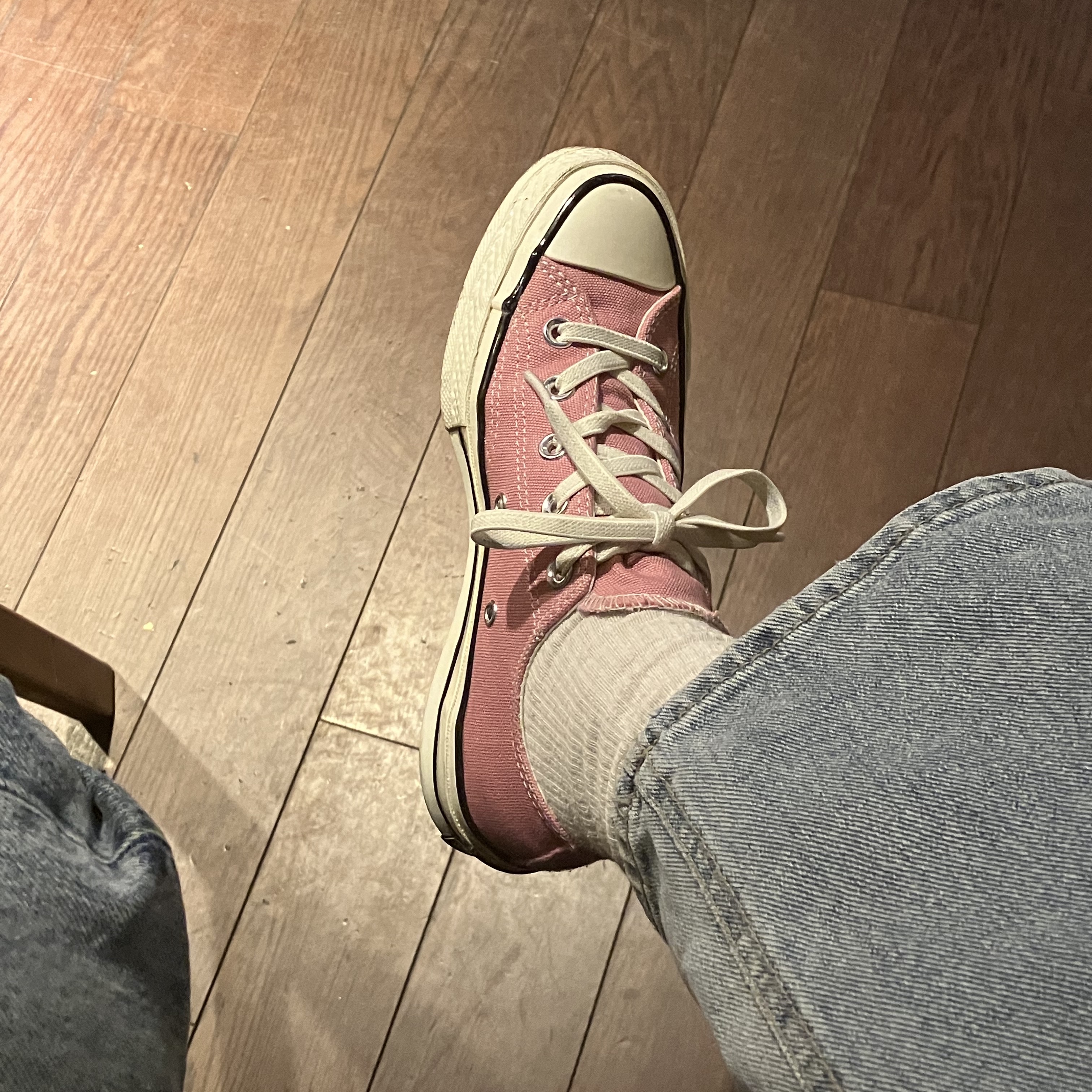 Converse Chuck 70 Ox Vintage Canvas Magic Flamingo 착용 스타일