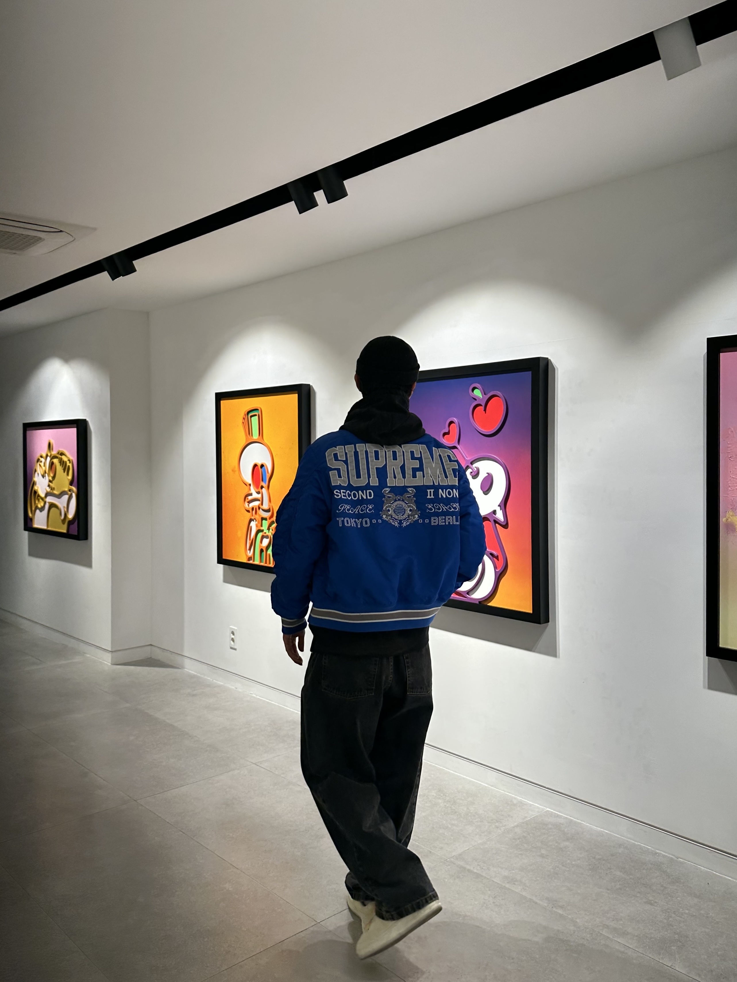 Supreme Second To None MA-1 Jacket Blue - 22SS, Nike Air Force 1 Experimental Sail 착용 스타일 - 1