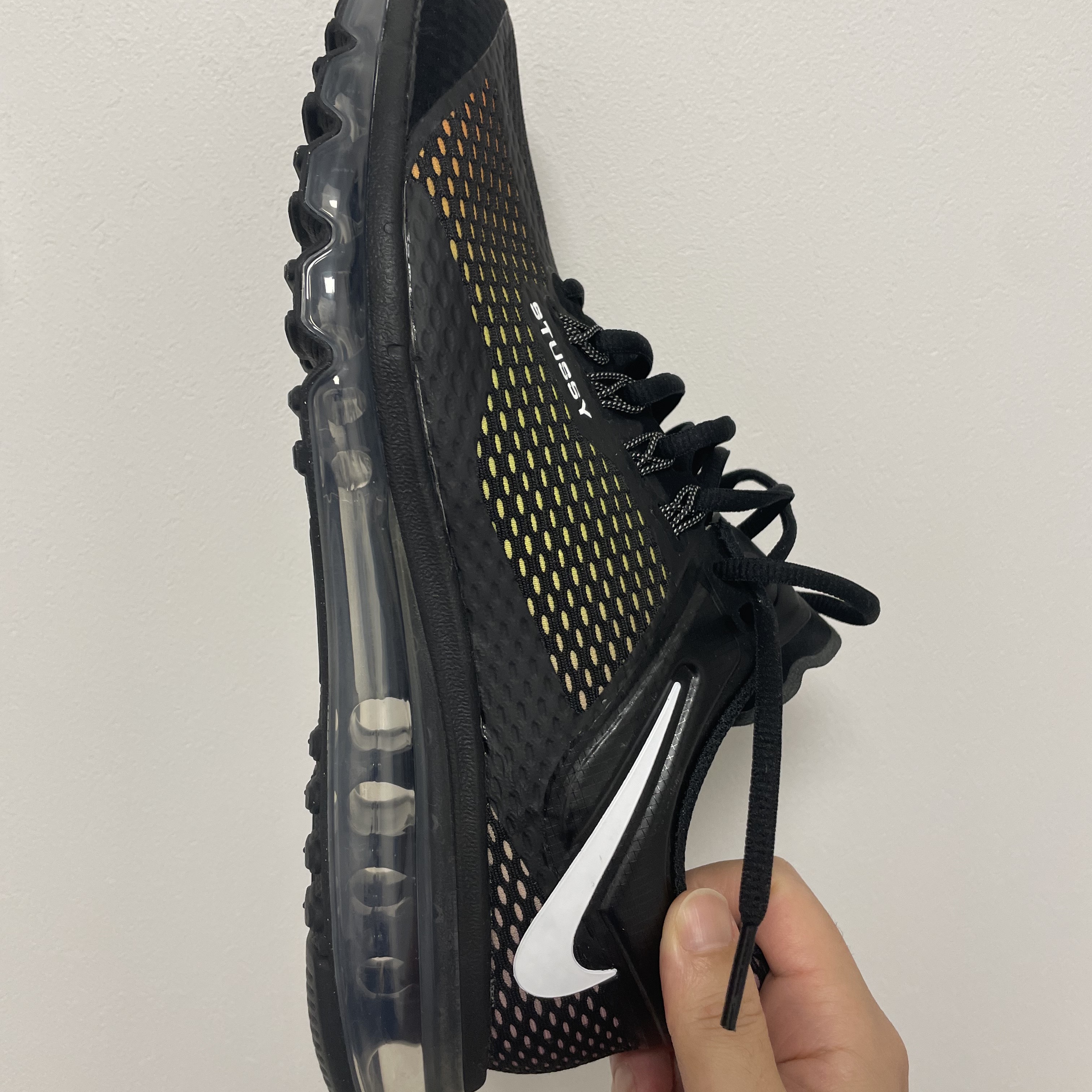 Nike x Stussy Air Max 2013 Black 착용 스타일 - 2