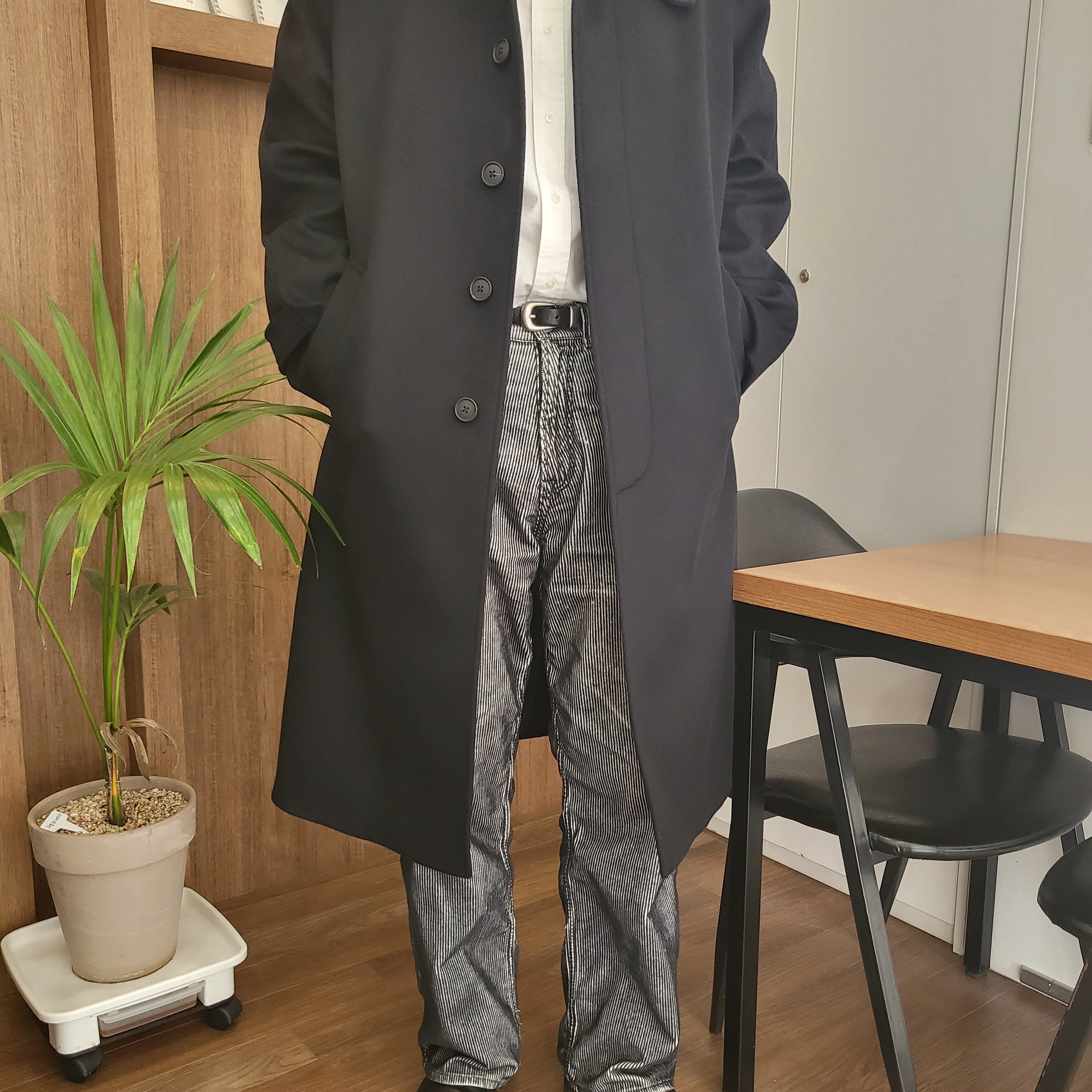 Our Legacy Third Cut Digital Dark Aurora Corduroy 착용 스타일