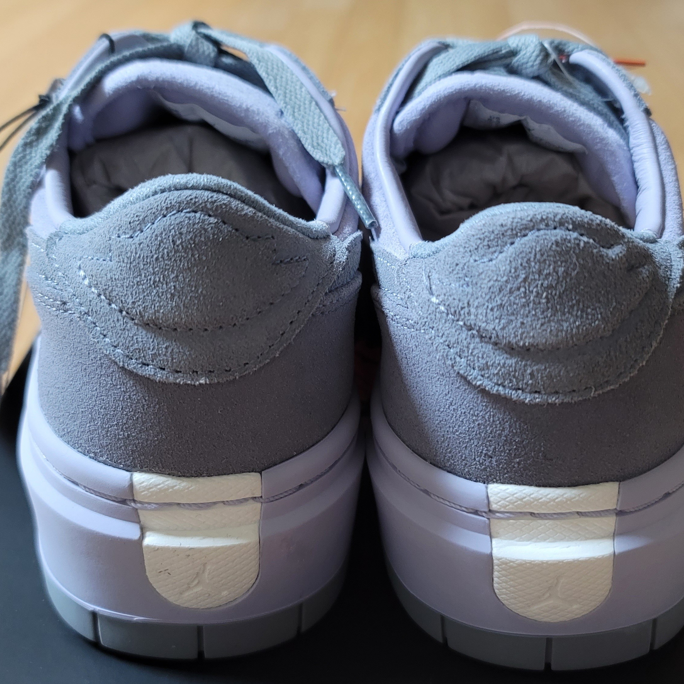 (W) Jordan 1 Elevate Low Stealth 착용 스타일 - 4