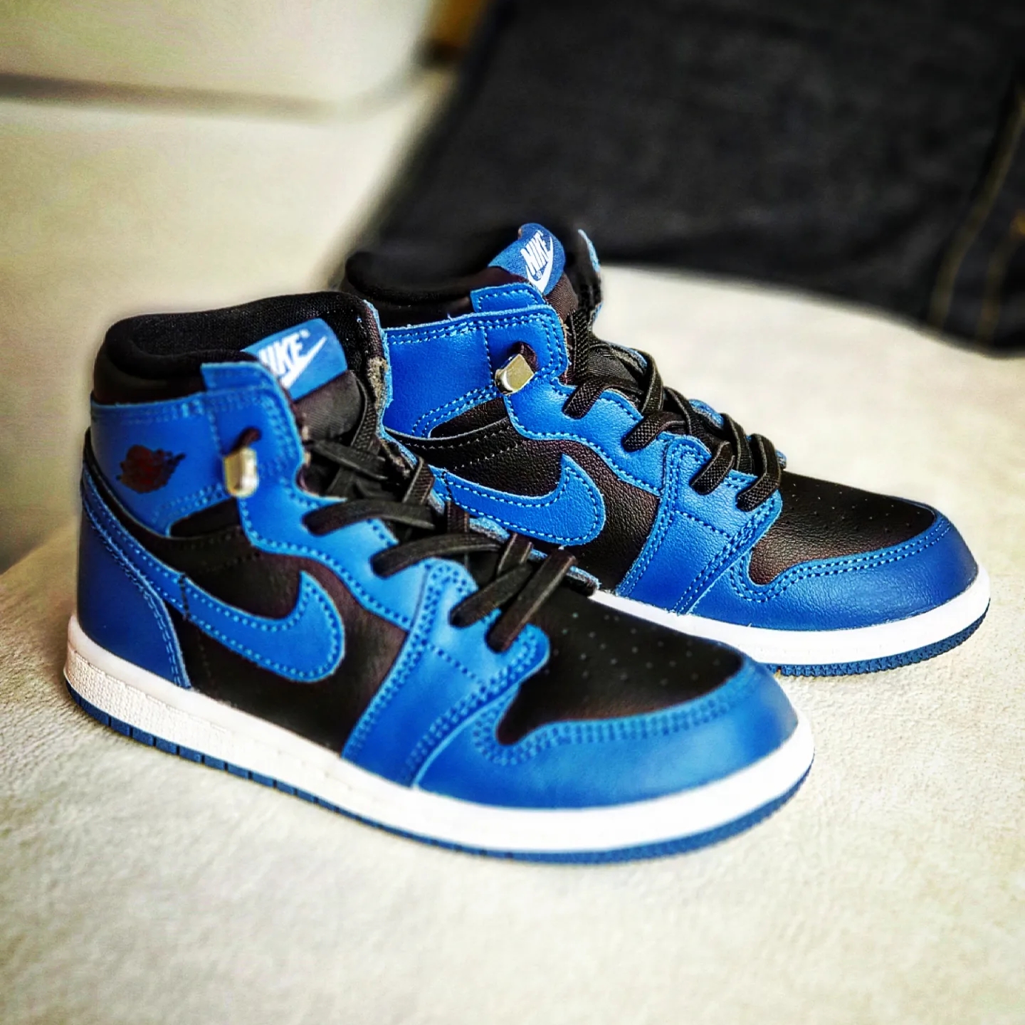 (TD) Jordan 1 Retro High OG Dark Marina Blue 착용 스타일 - 3