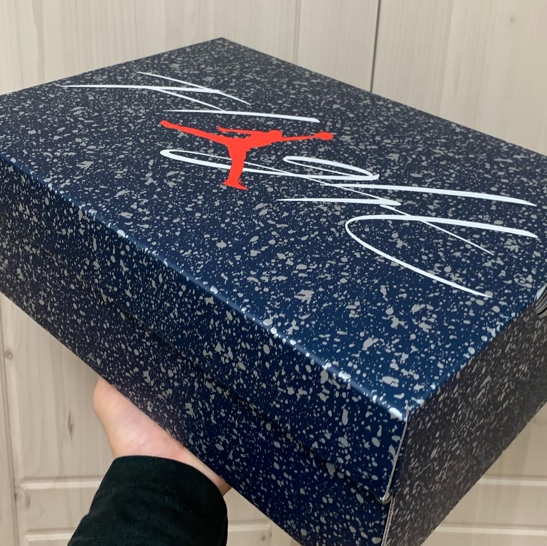 Jordan 4 Retro Midnight Navy 착용 스타일 - 5