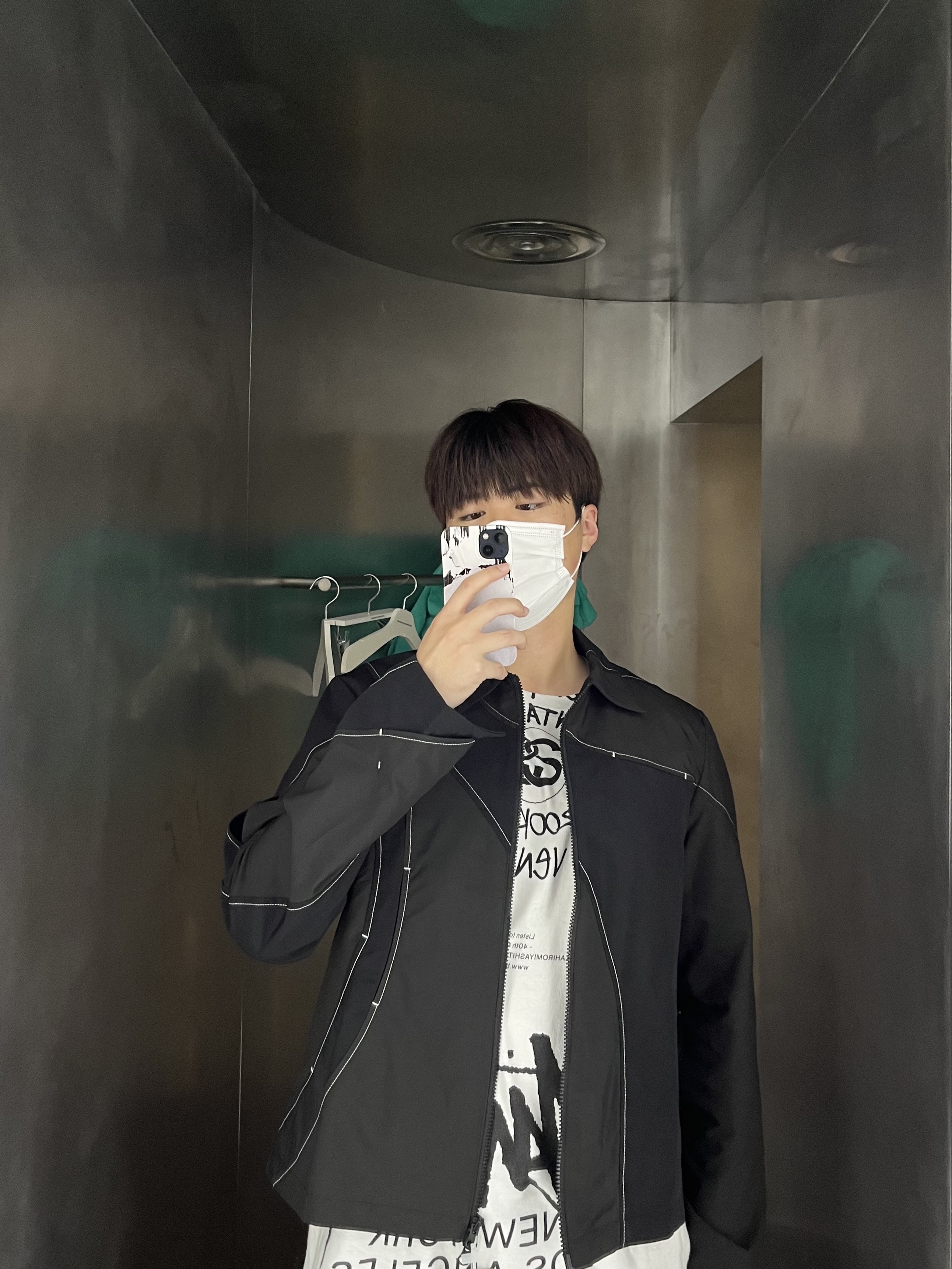 Stussy x Takahiromiyashita The Soloist 40 WT T-Shirt 착용 스타일 - 1