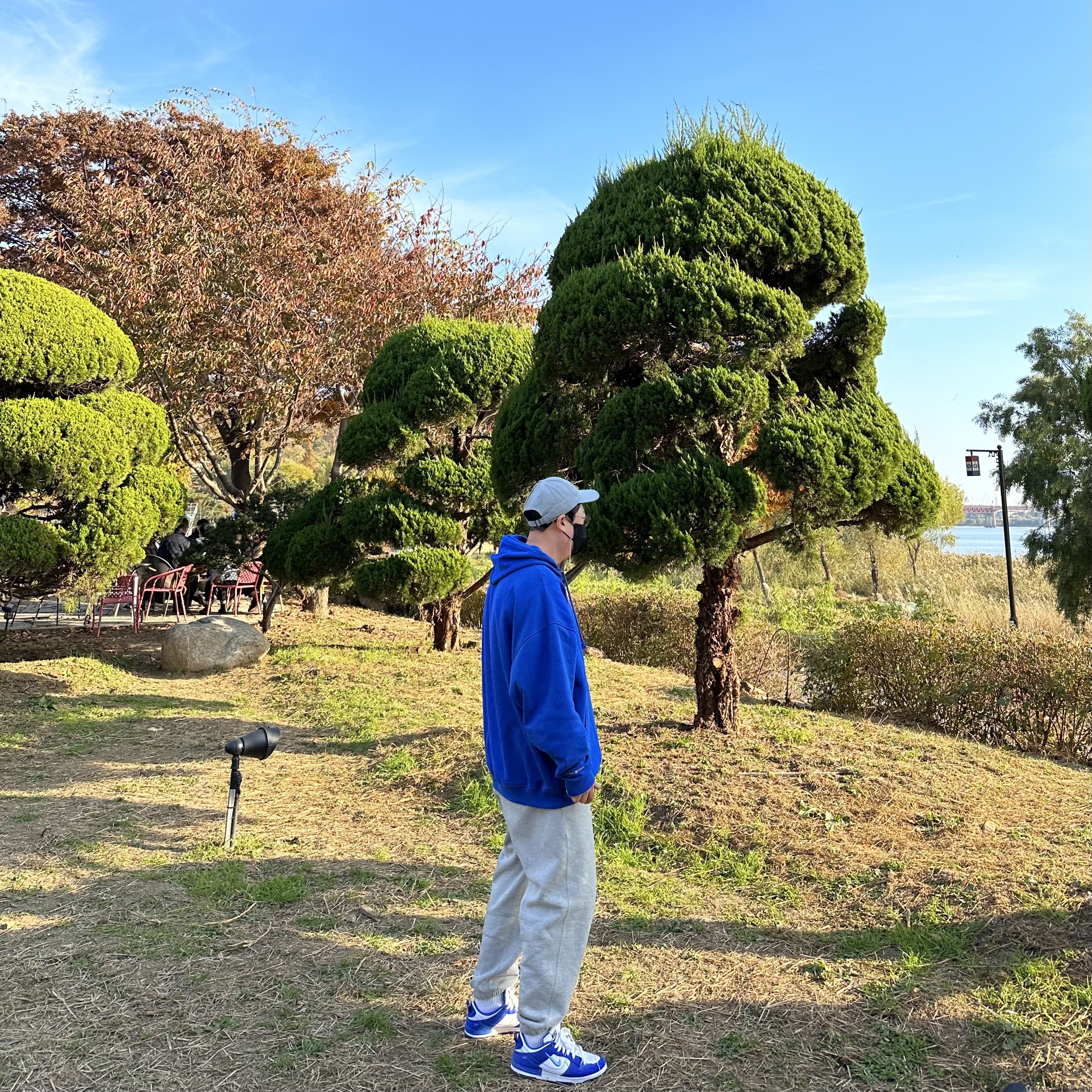 Nike Heritage 86 Futura Washed Cap Particle Grey, Souvenir Official Eunify Classic Hoodie Blue 착용 스타일 - 2