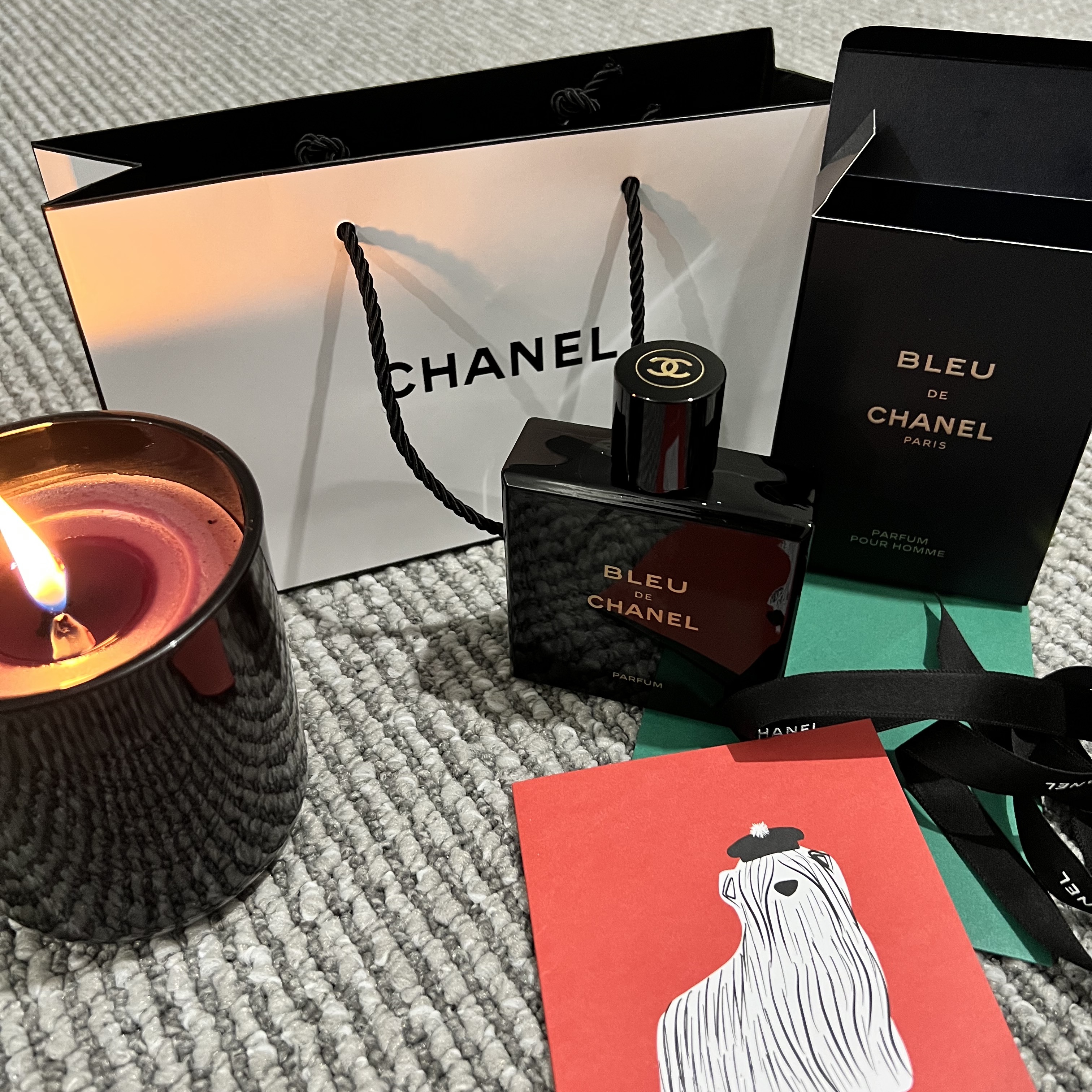 Chanel Bleu De Chanel Parfum 100ml, Byredo La Tulipe Eau De Parfum 100ml 착용 스타일 - 1