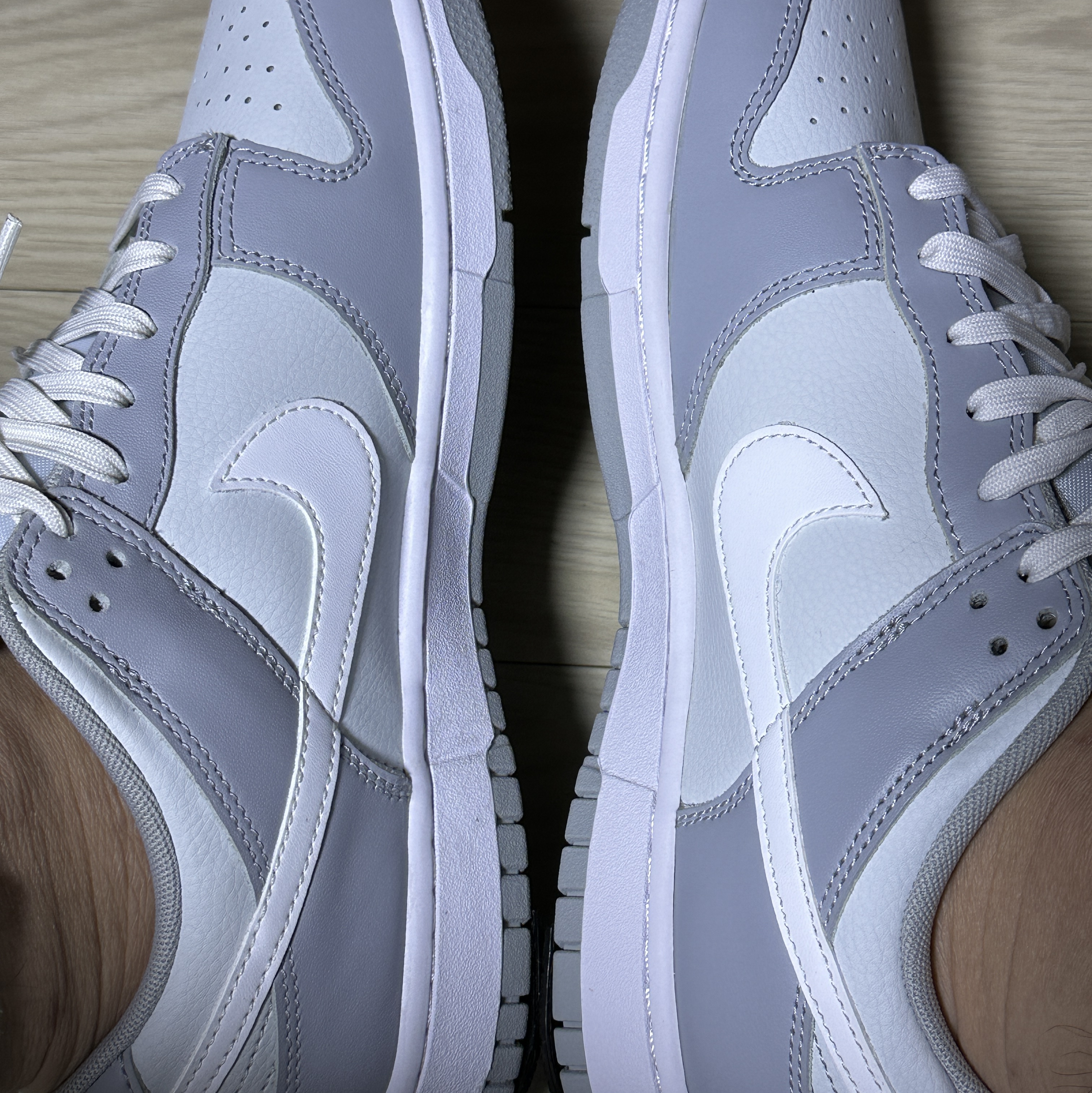 Nike Dunk Low Retro Wolf Grey 착용 스타일 - 3