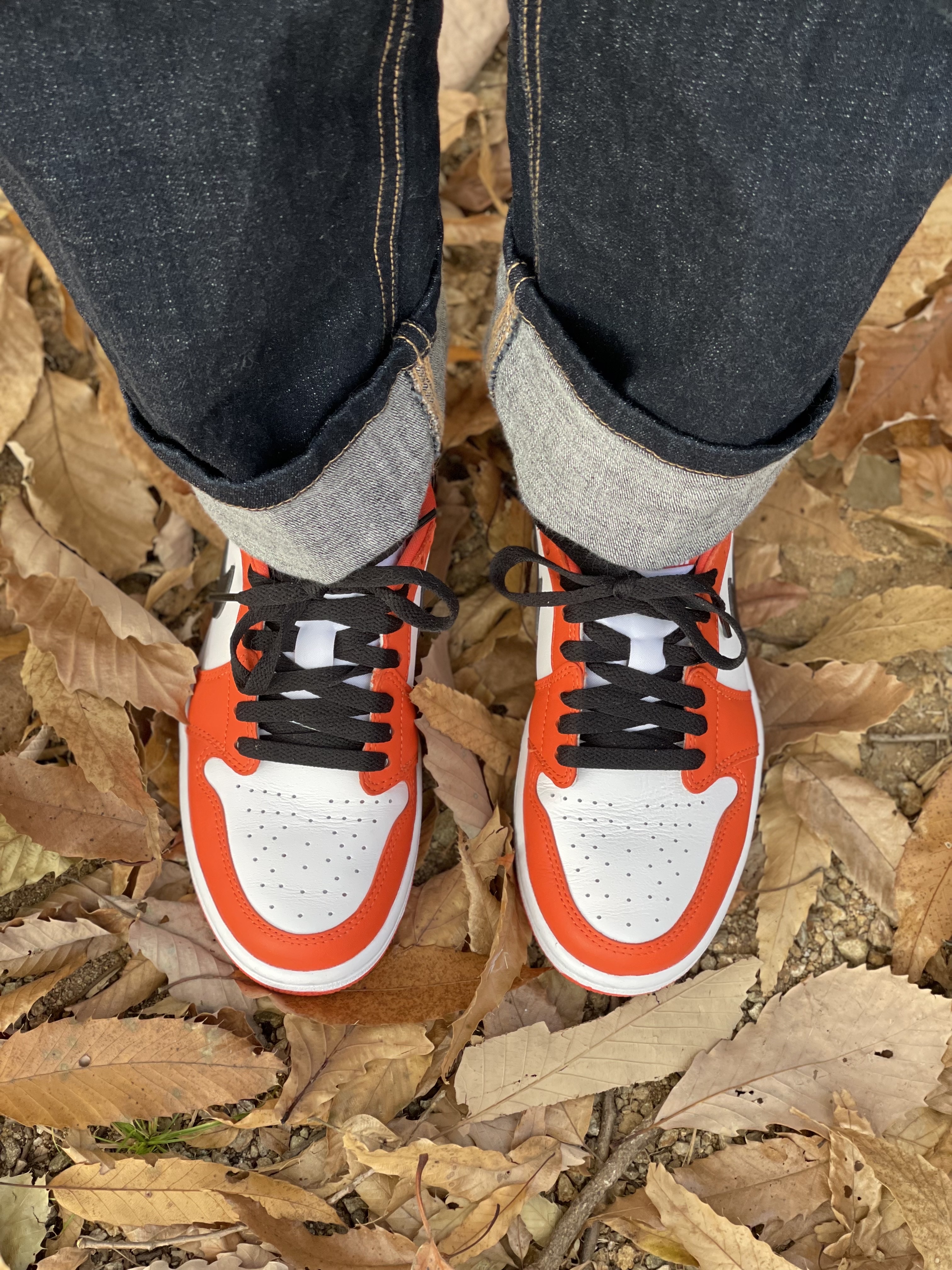 (W) Jordan 1 Low OG Starfish, Jordan 1 Low OG Starfish 착용 스타일 - 1