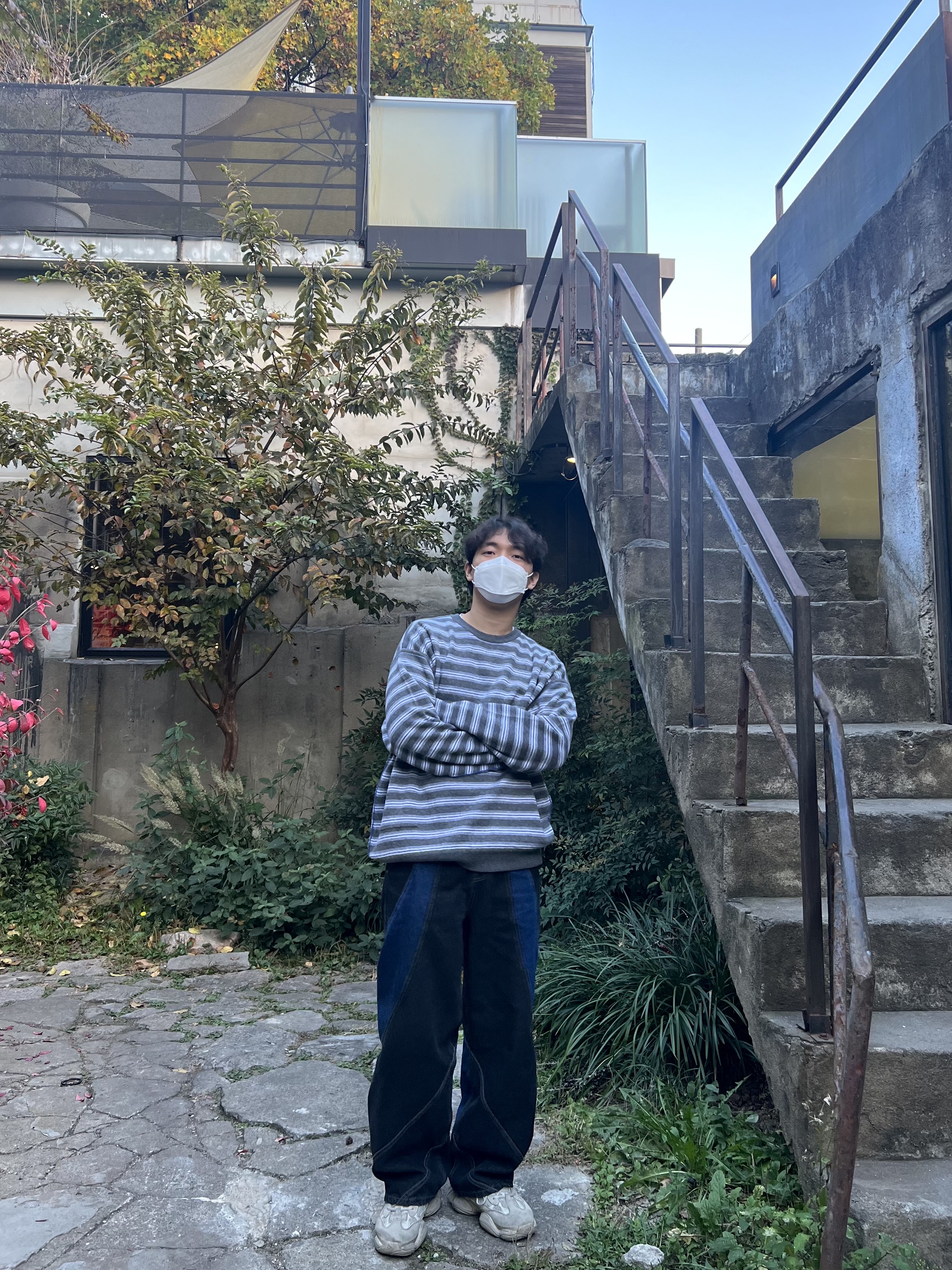 Adidas Yeezy 500 Blush 2022 착용 스타일