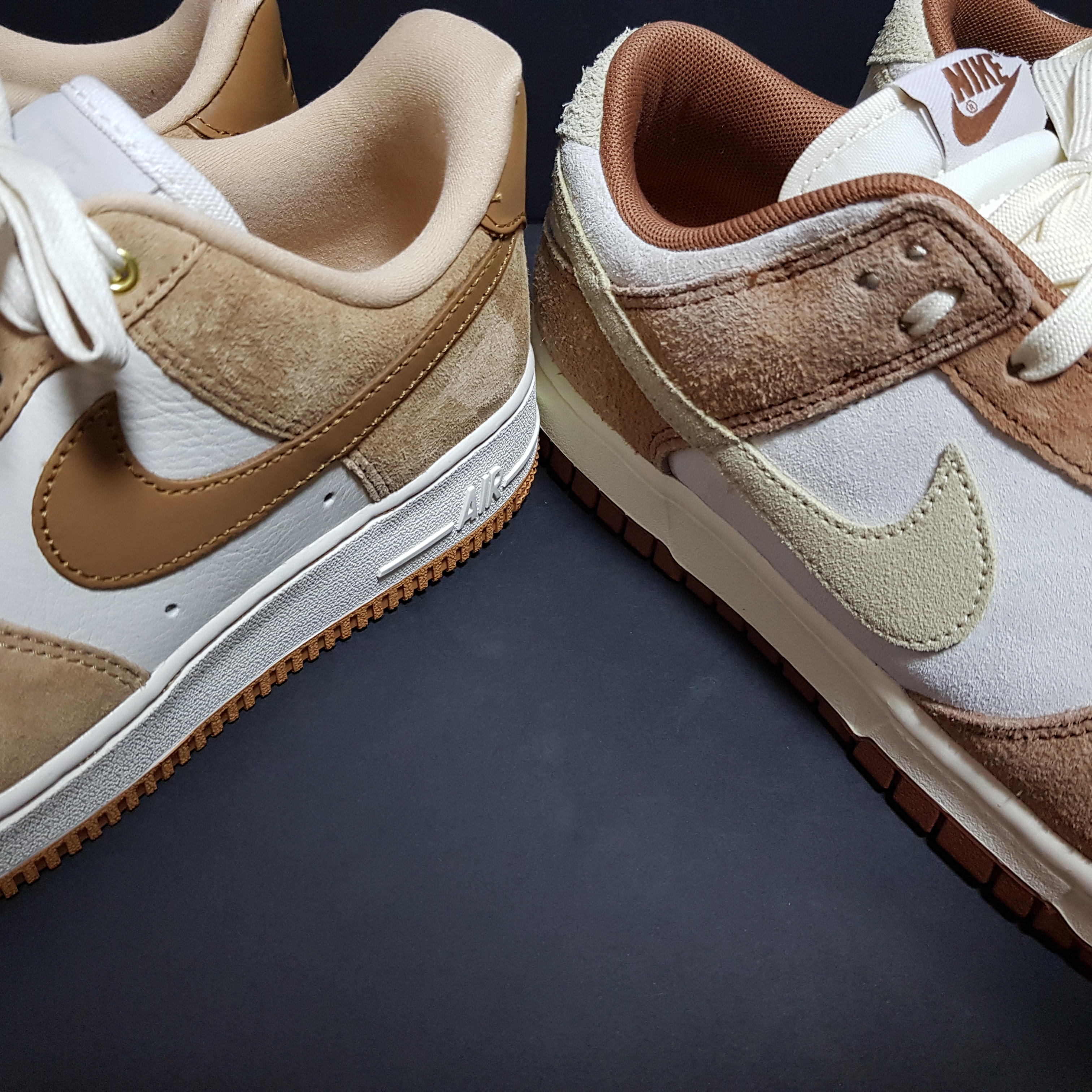 (W) Nike Air Force 1 LXX Flax 착용 스타일 - 2
