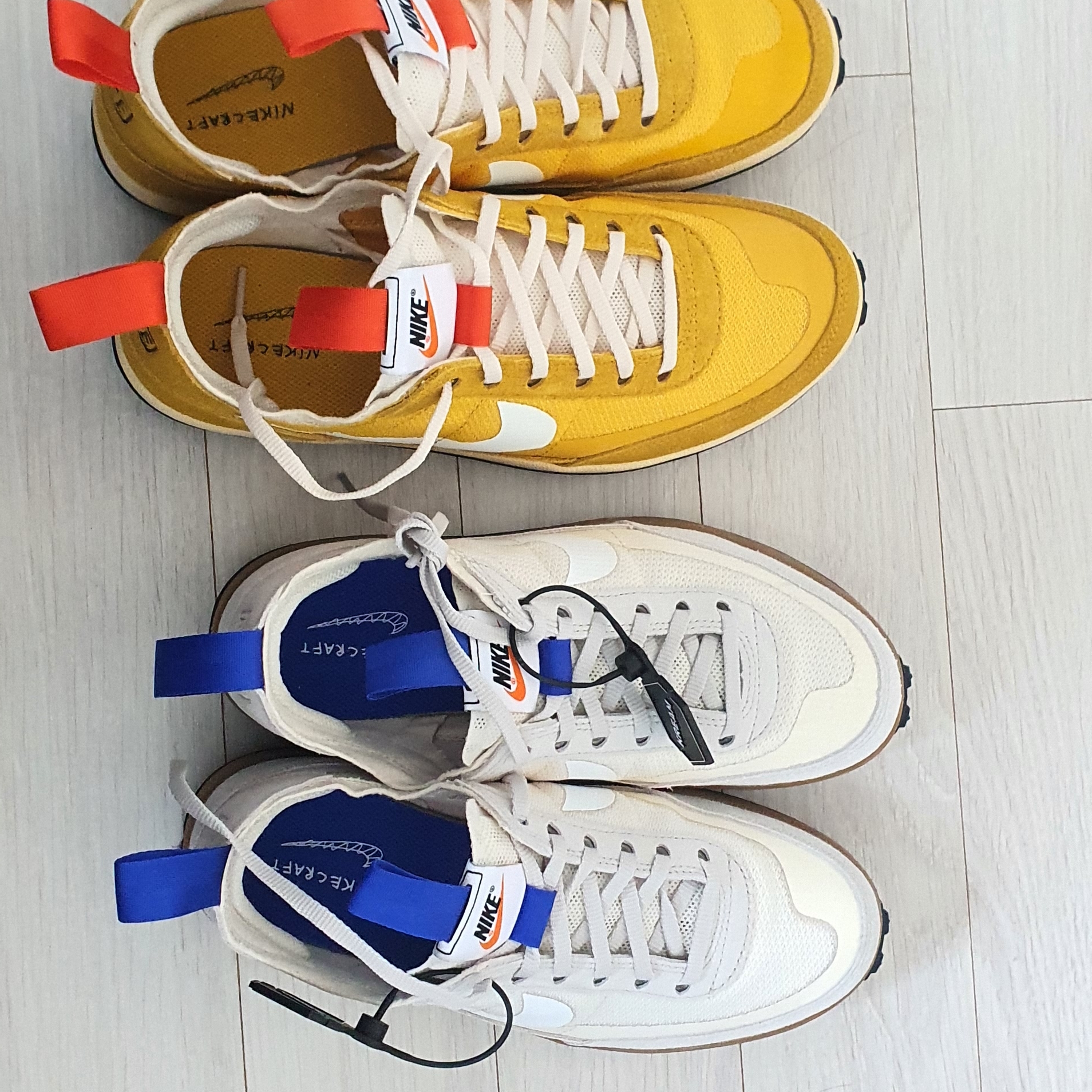 Nike x Tom Sachs General Purpose Shoe Archive, Nike x Tom Sachs General Purpose Shoe Light Cream 착용 스타일 - 1