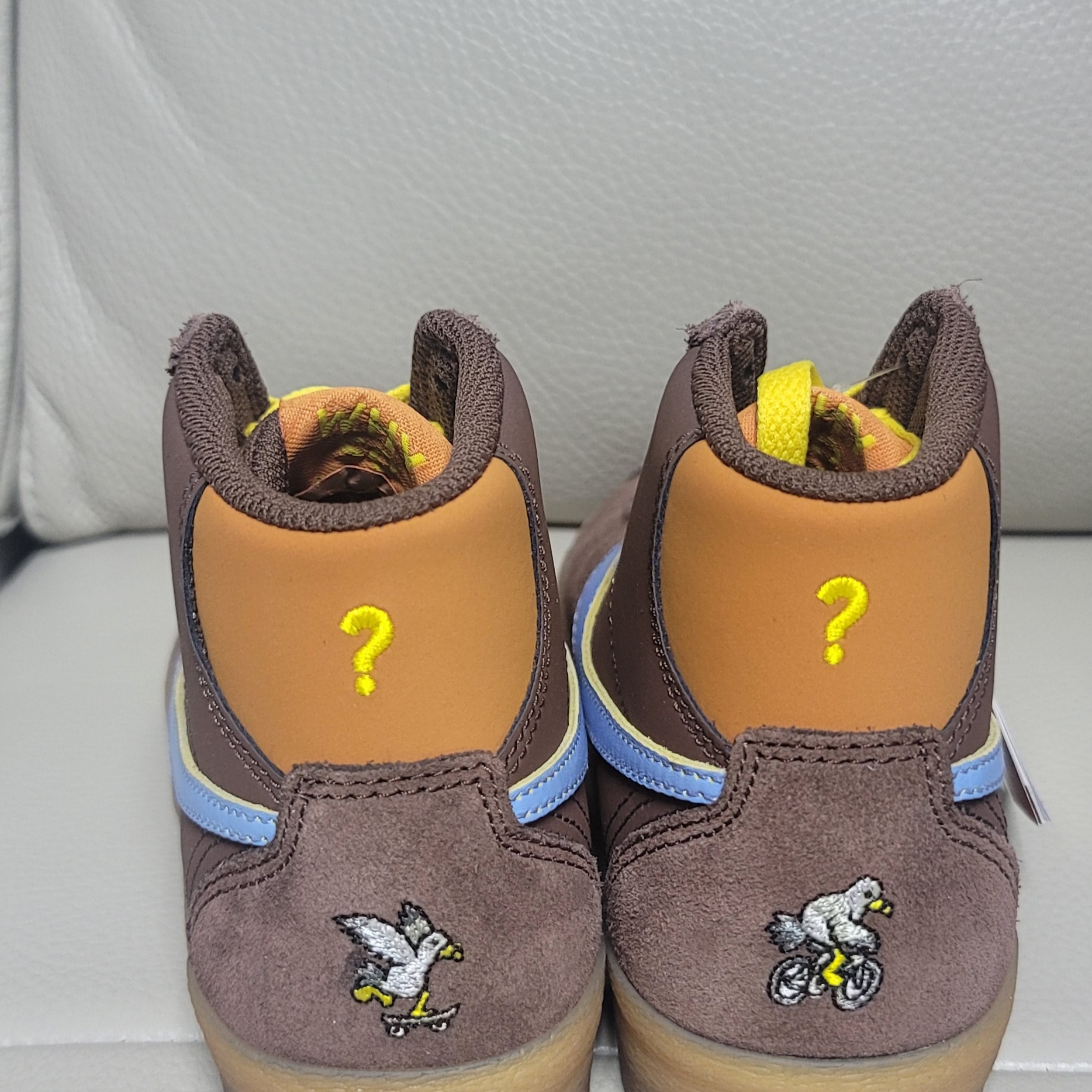 (W) Nike x Why So Sad? SB Bruin High Light Chocolate 착용 스타일 - 3