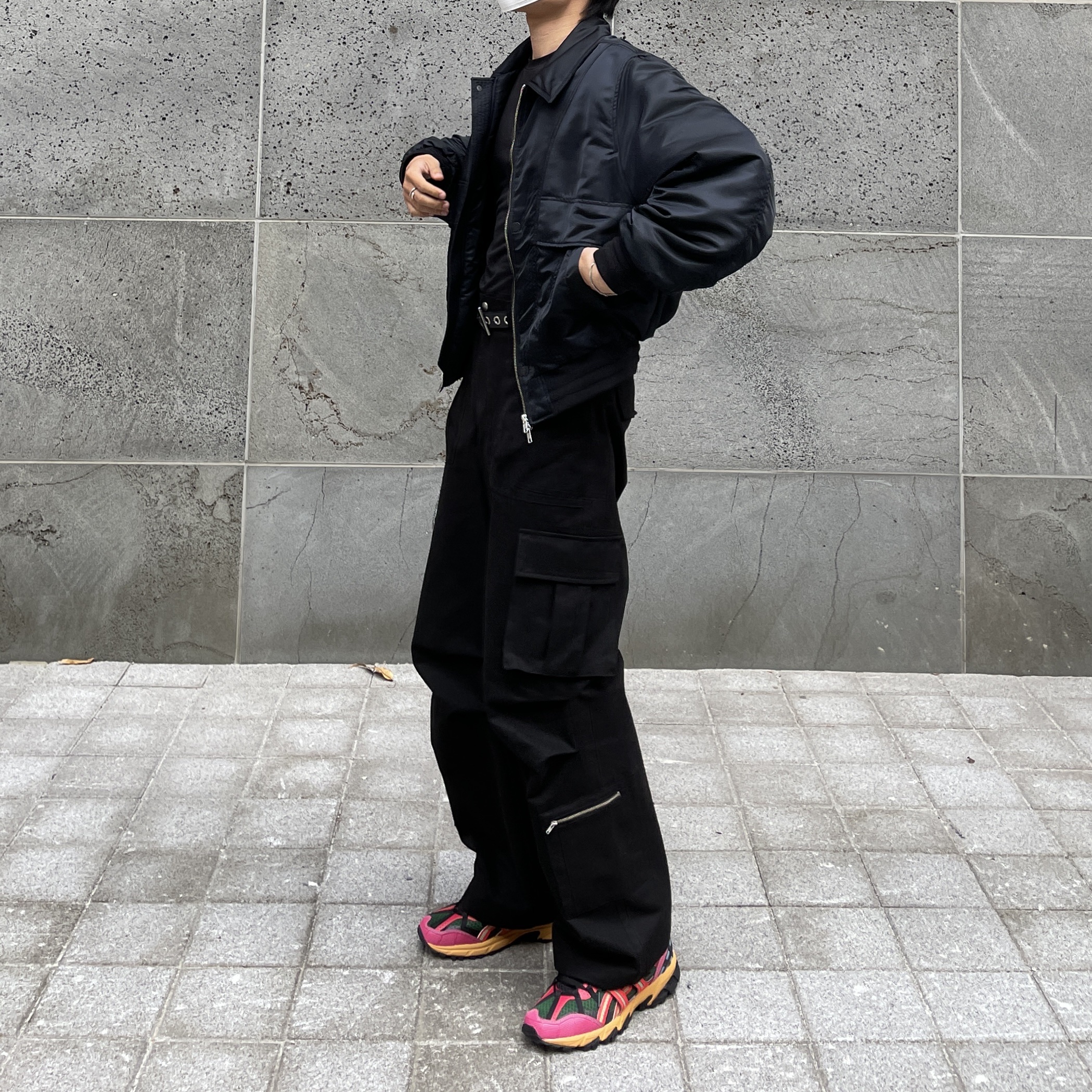 Asics x Andersson Bell Gel-Sonoma 15-50 Bright Rose Evergreen 착용 스타일 - 2