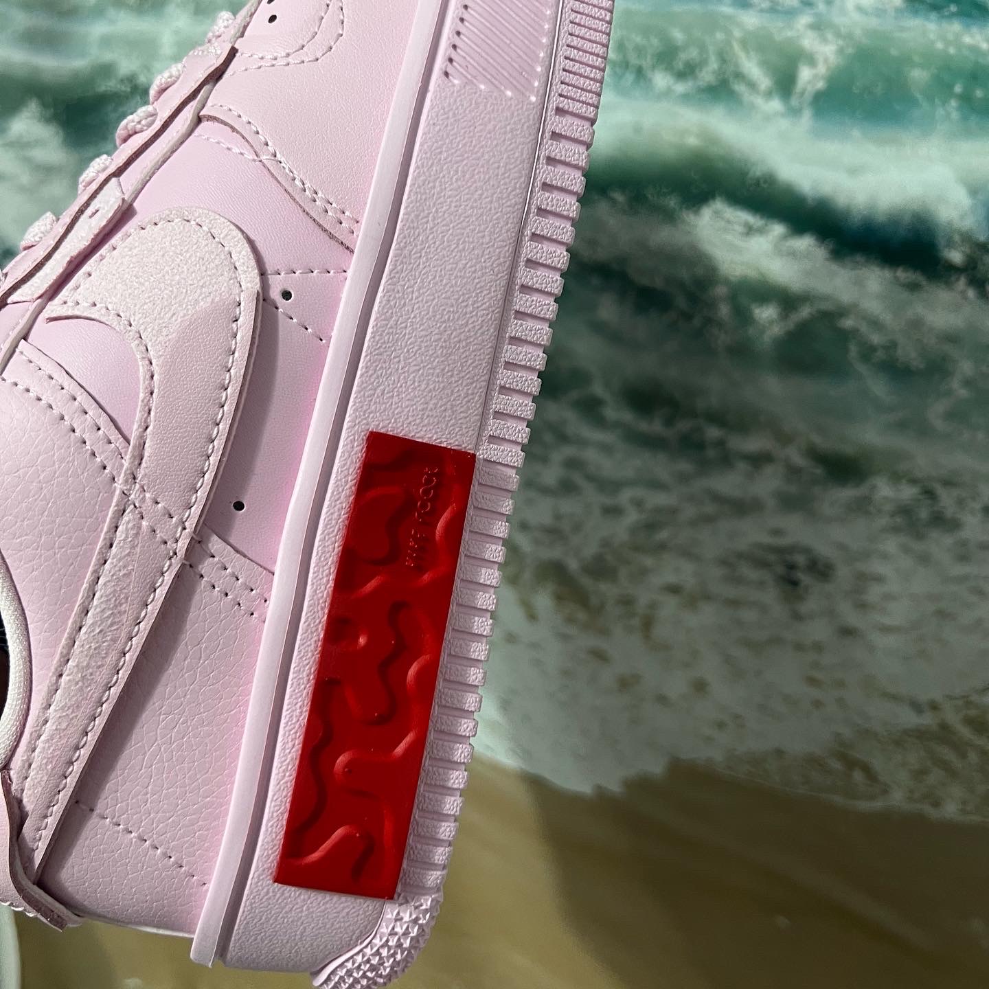 (W) Nike Air Force 1 Fontanka Pink Foam 착용 스타일 - 2