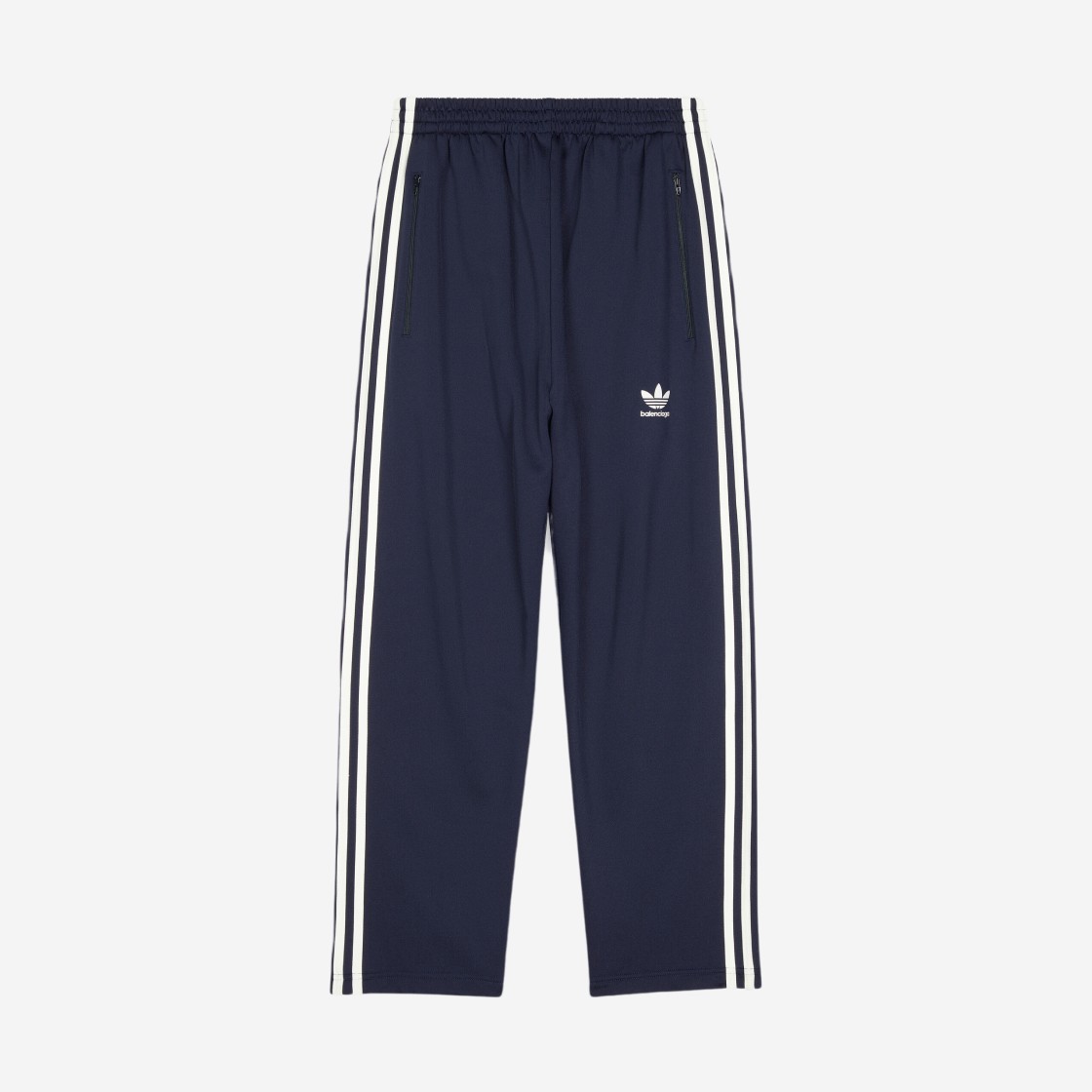 Balenciaga x Adidas Cropped Sweatpants Navy Blue 상세 이미지 1