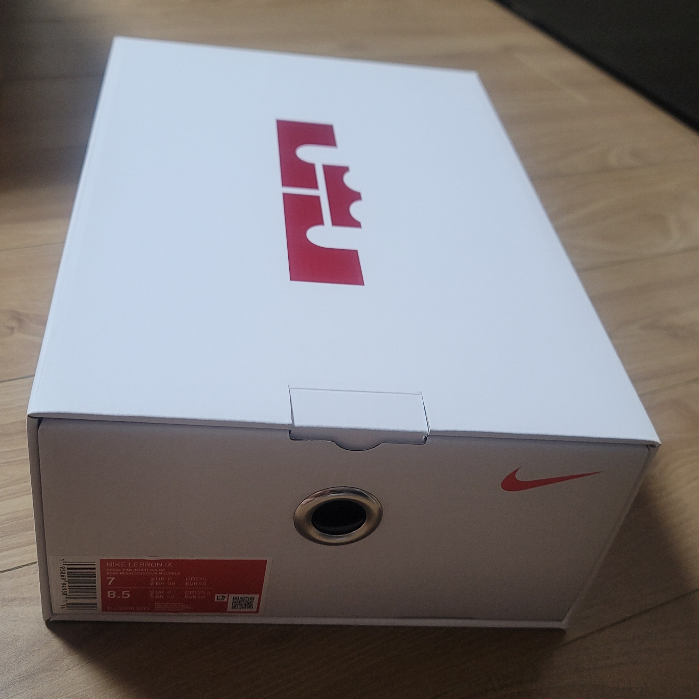 Nike LeBron 9 Regal Pink and Velvet Brown 착용 스타일 - 5
