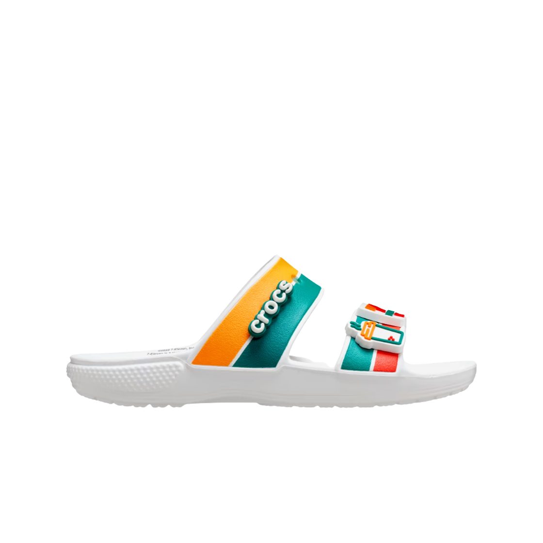 크록스 x 세븐일레븐 클래식 샌들 화이트