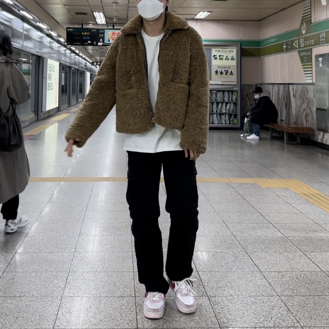 Nike Air Force 1 '07 QS Valentine's Day 착용 스타일
