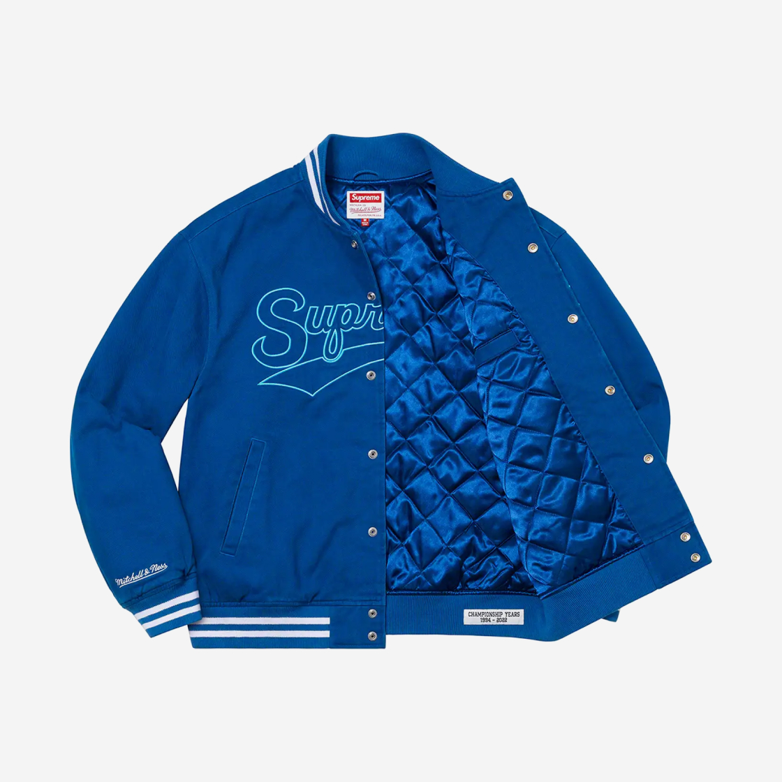 Supreme 23SS／Mitchell＆Ness Sequin Jacket-