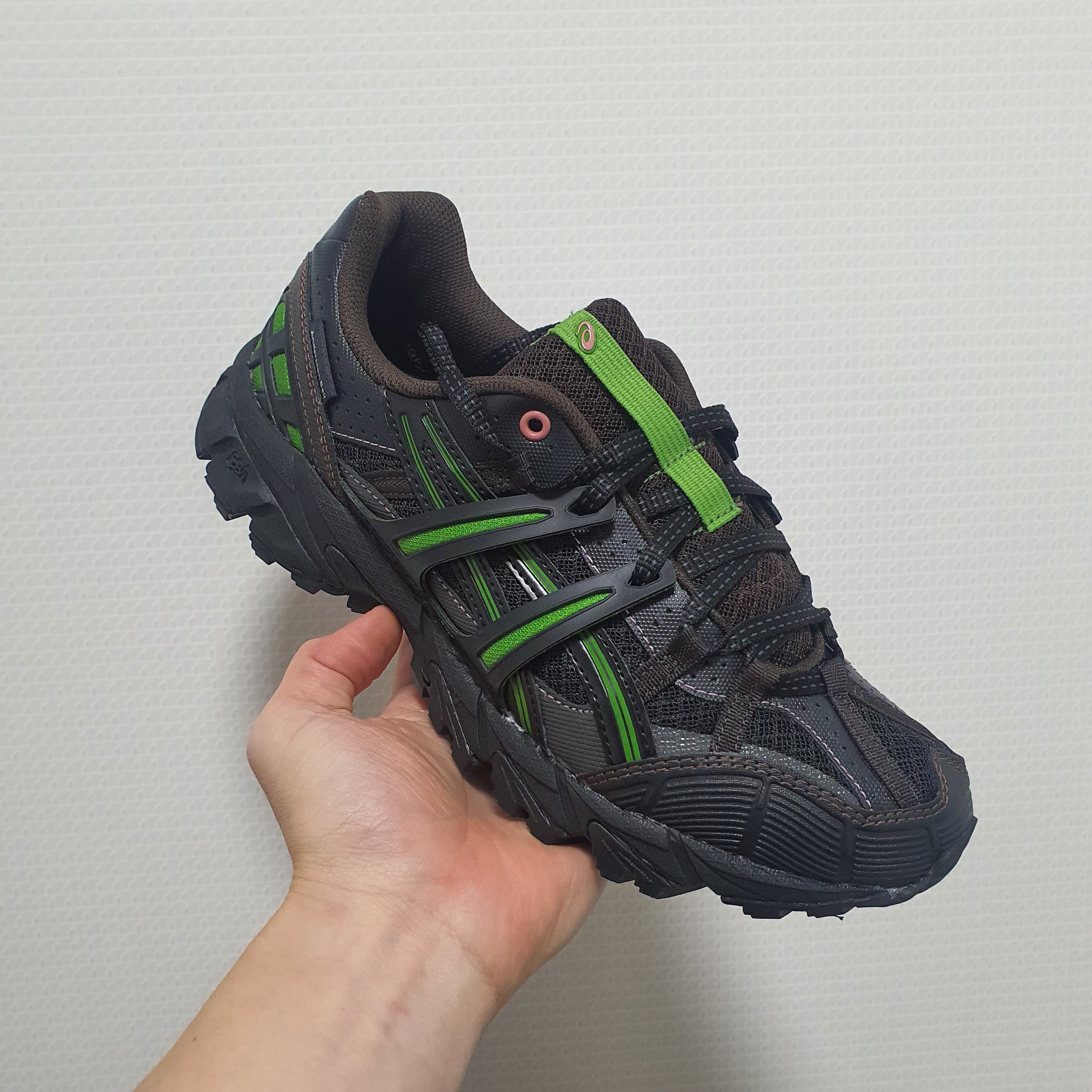 Asics x Andersson Bell Gel-Sonoma 15-50 Black Green 착용 스타일