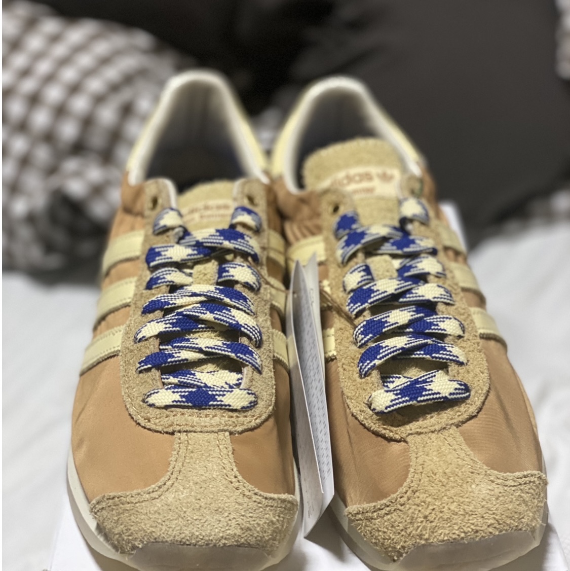 Adidas x Wales Bonner Country Mesa 착용 스타일 - 5