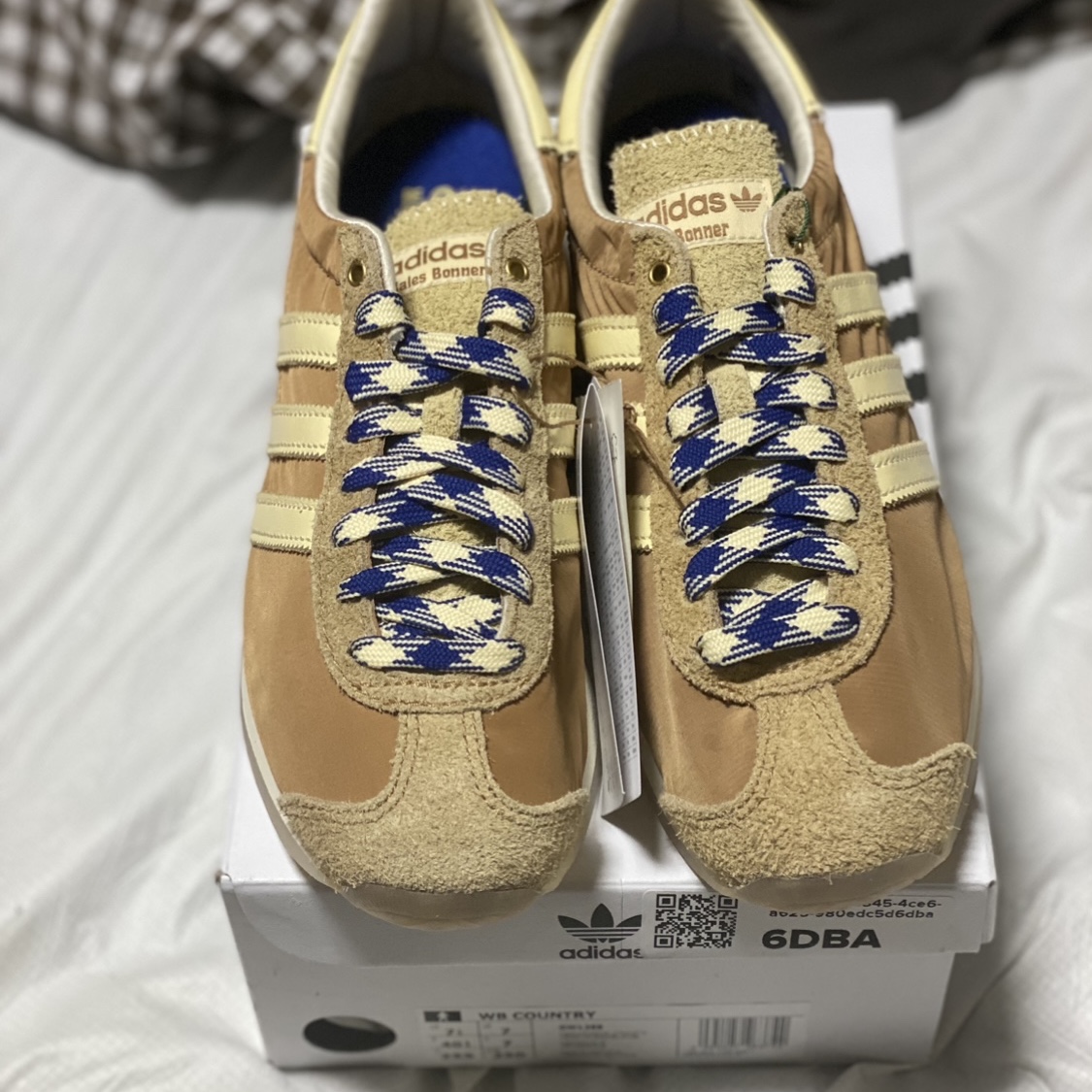 Adidas x Wales Bonner Country Mesa 착용 스타일 - 4
