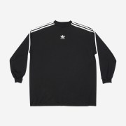 Balenciaga x Adidas Oversized Long Sleeve T-Shirt Black