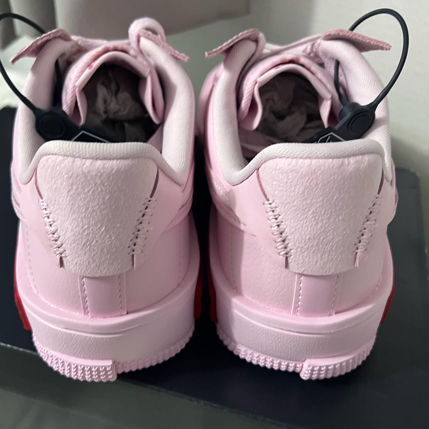 (W) Nike Air Force 1 Fontanka Pink Foam 착용 스타일 - 4