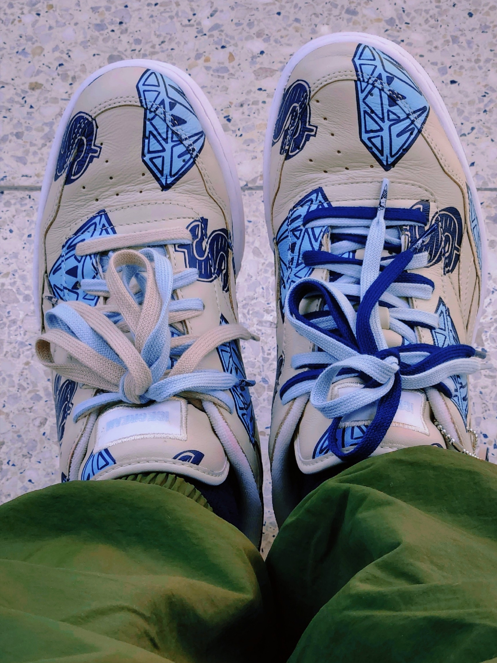 Reebok x Billionaire Boys Club x Icecream BB 4000 MU Diamond Dollar 착용 스타일 - 2