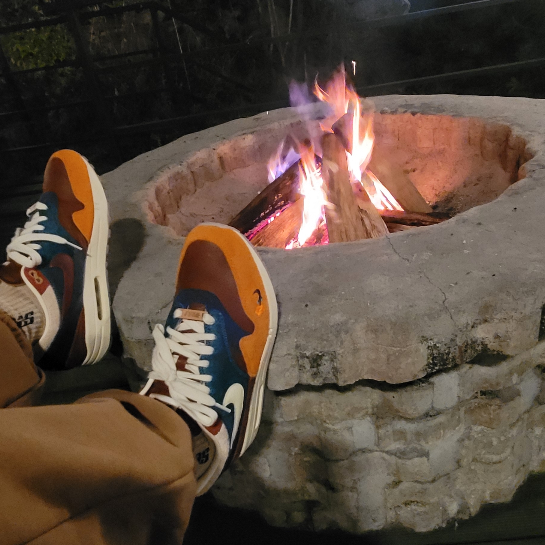 Nike x Kasina Air Max 1 SP Won-Ang Orange 착용 스타일 - 1