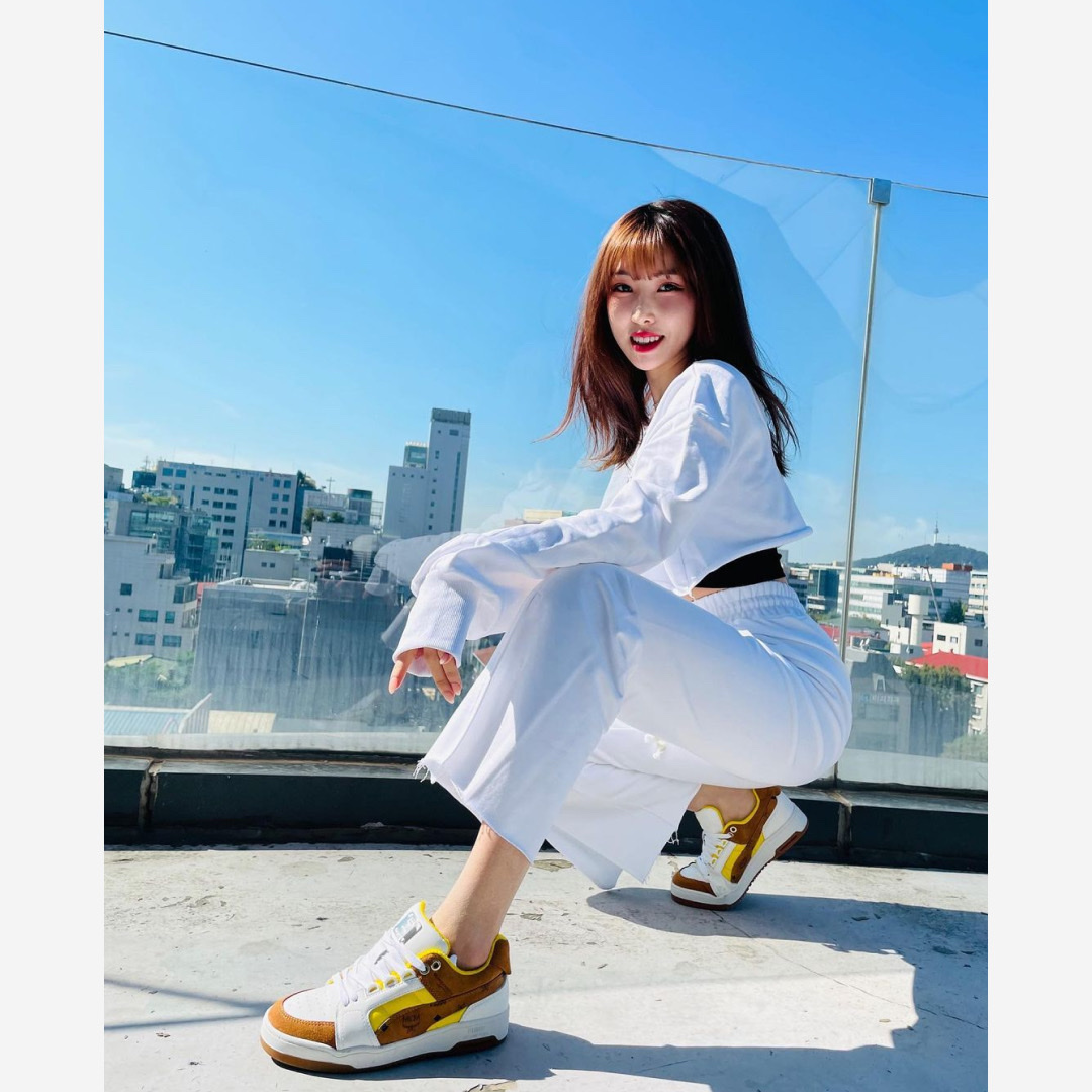 Puma x MCM Slipstream Low Bright White 착용 스타일 - 2