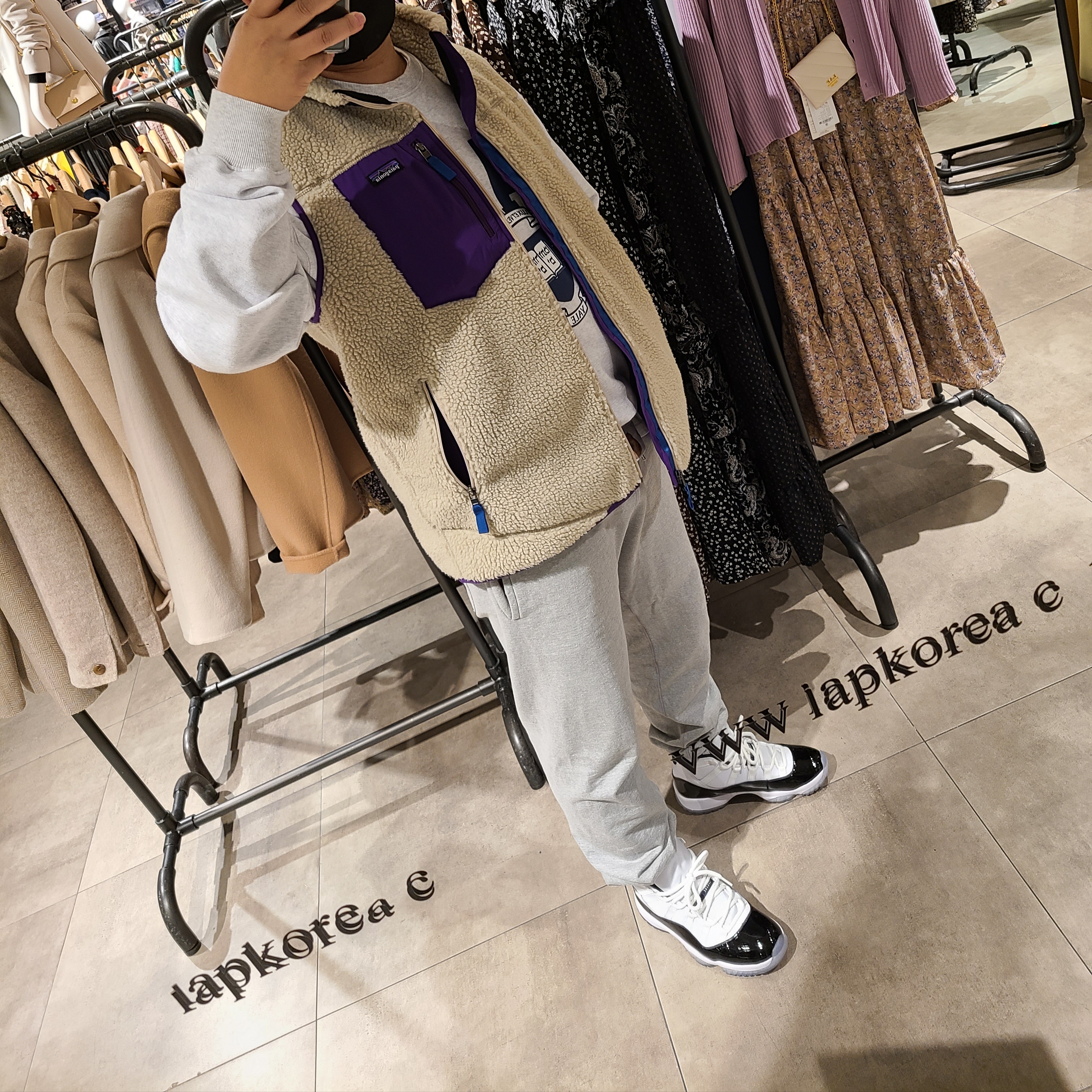 Jordan 11 Retro Concord 2018 착용 스타일
