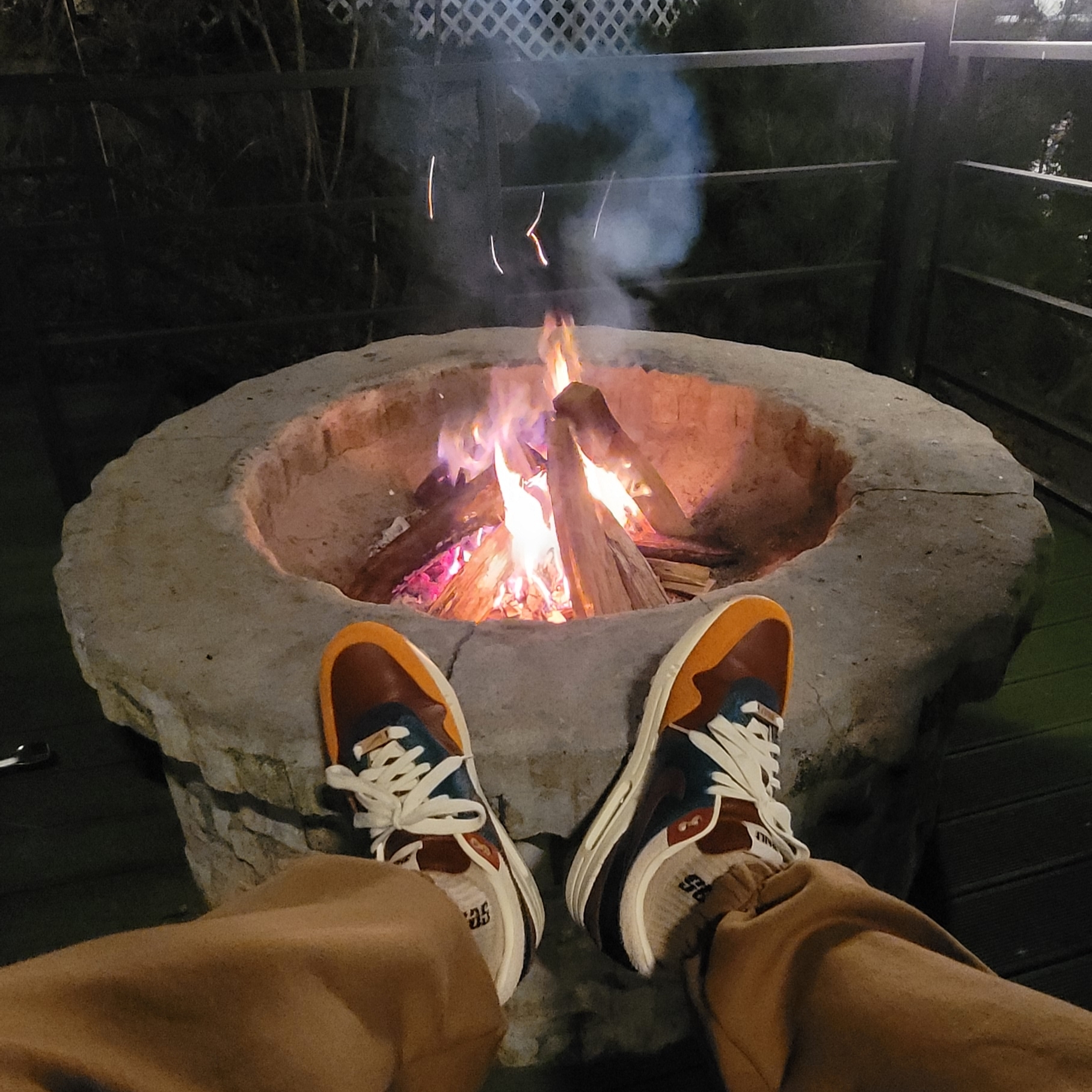 Nike x Kasina Air Max 1 SP Won-Ang Orange 착용 스타일 - 2