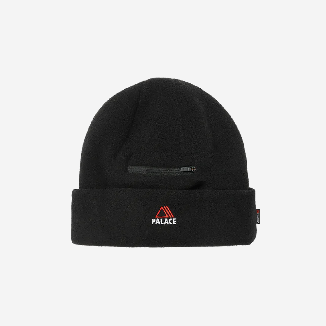 PALACE TRI-FERG PATCH BEANIE BLACK | REVERSIBLE
